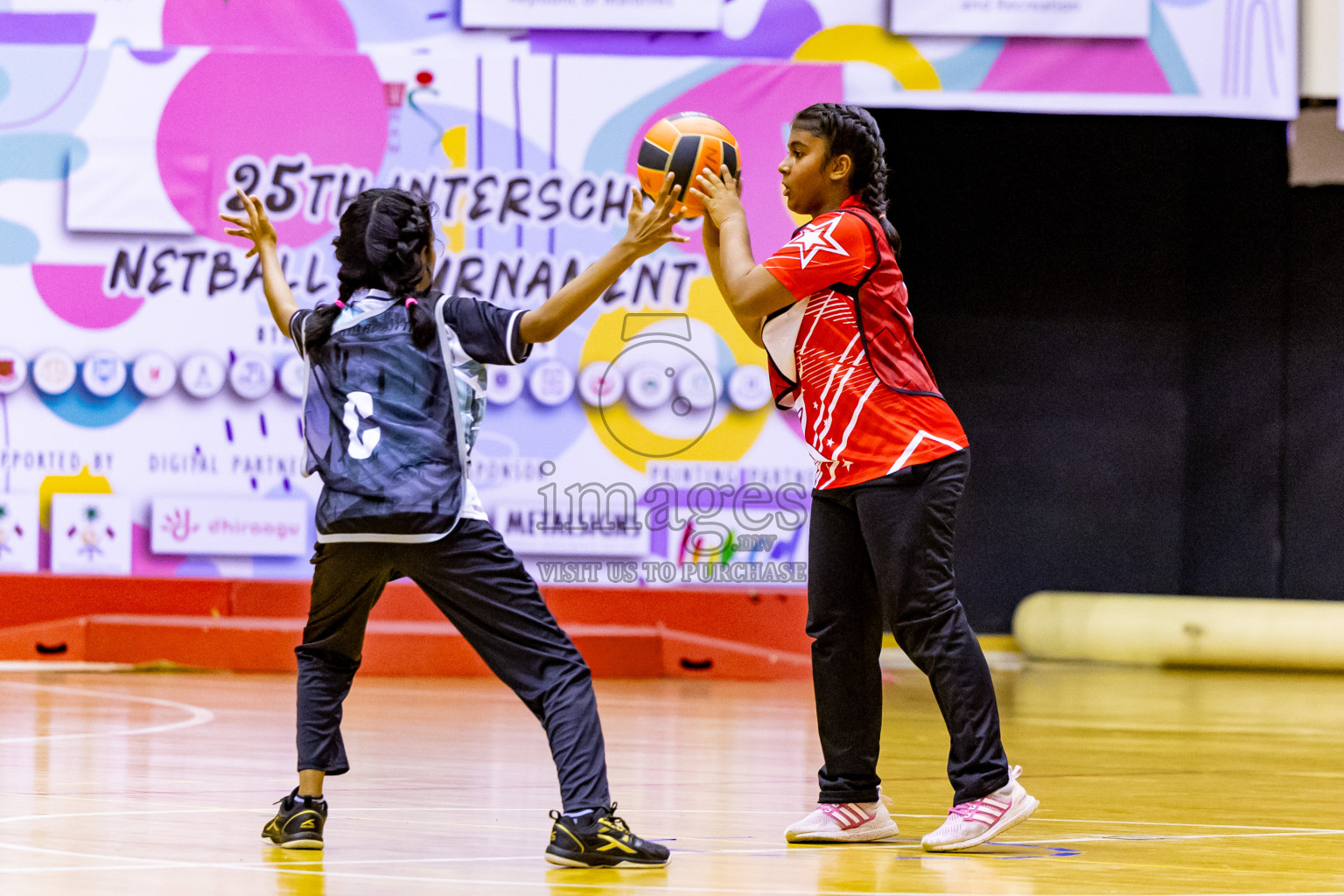 Day 7 of 25th Inter-School Netball Tournament was held in Social Center at Male', Maldives on Saturday, 17th August 2024. Photos: Nausham Waheed / images.mv