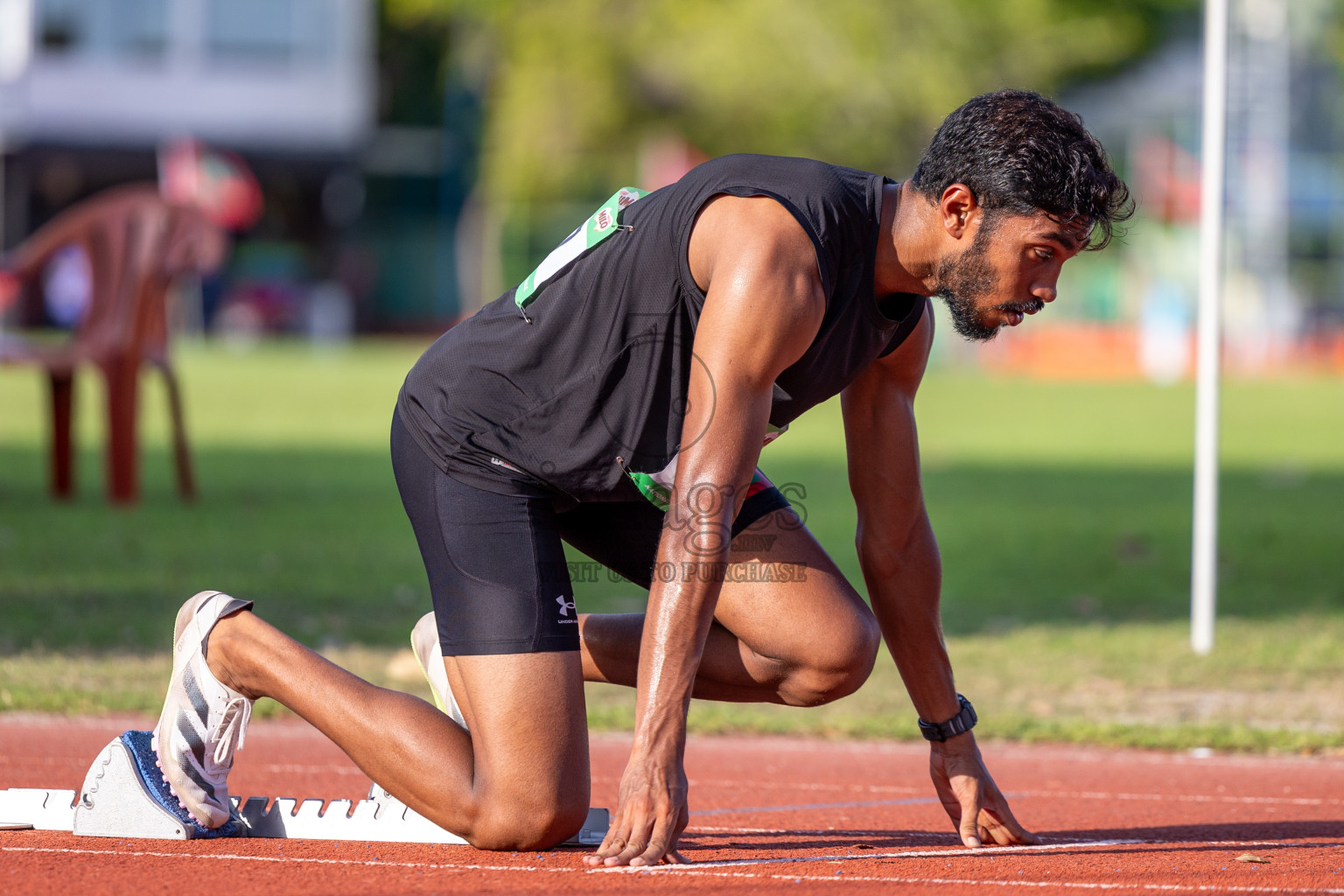 Day 3 of 33rd National Athletics Championship was held in Ekuveni Track at Male', Maldives on Saturday, 7th September 2024. Photos: Suaadh Abdul Sattar / images.mv