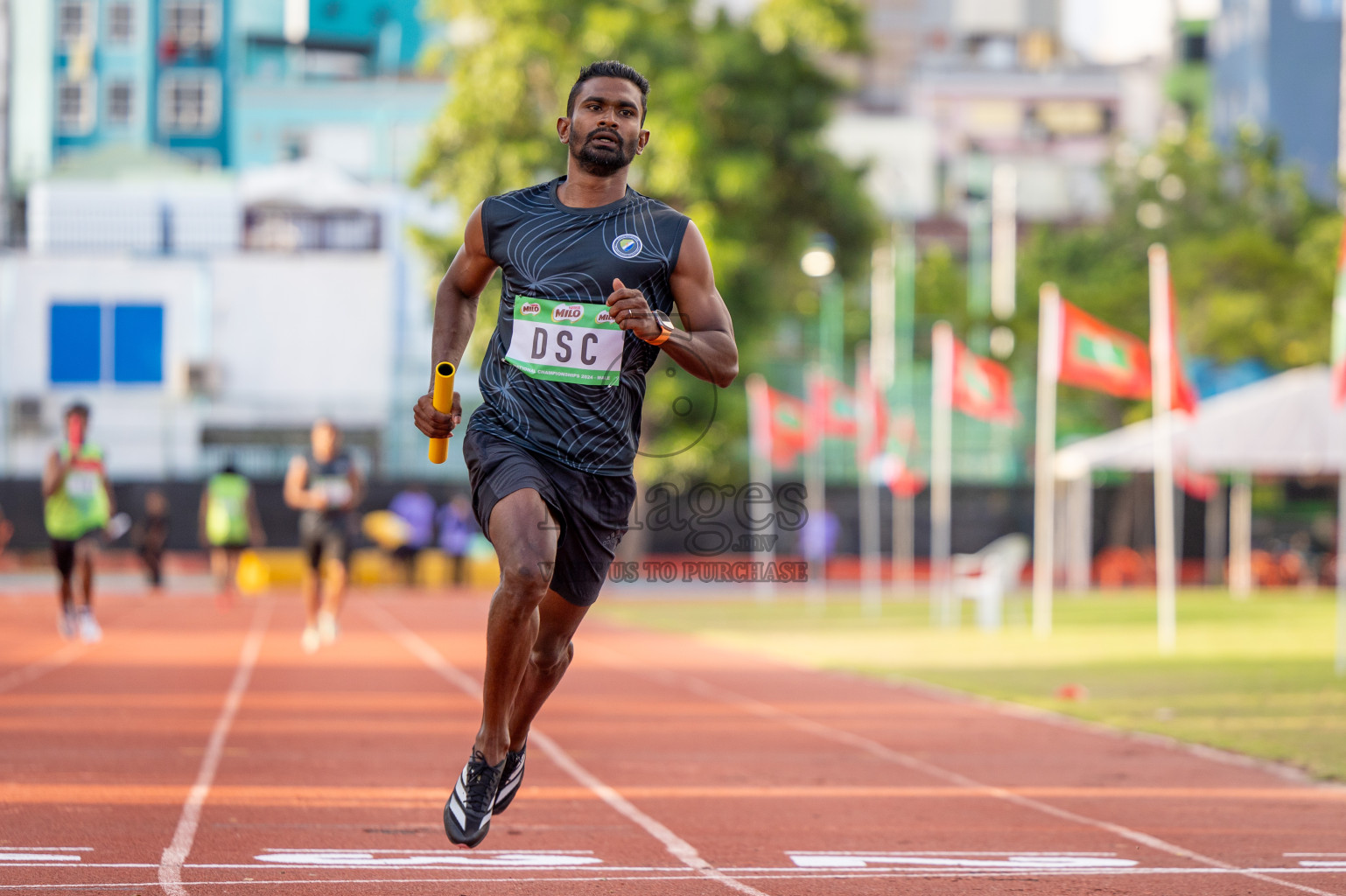 Day 3 of 33rd National Athletics Championship was held in Ekuveni Track at Male', Maldives on Saturday, 7th September 2024. Photos: Suaadh Abdul Sattar / images.mv