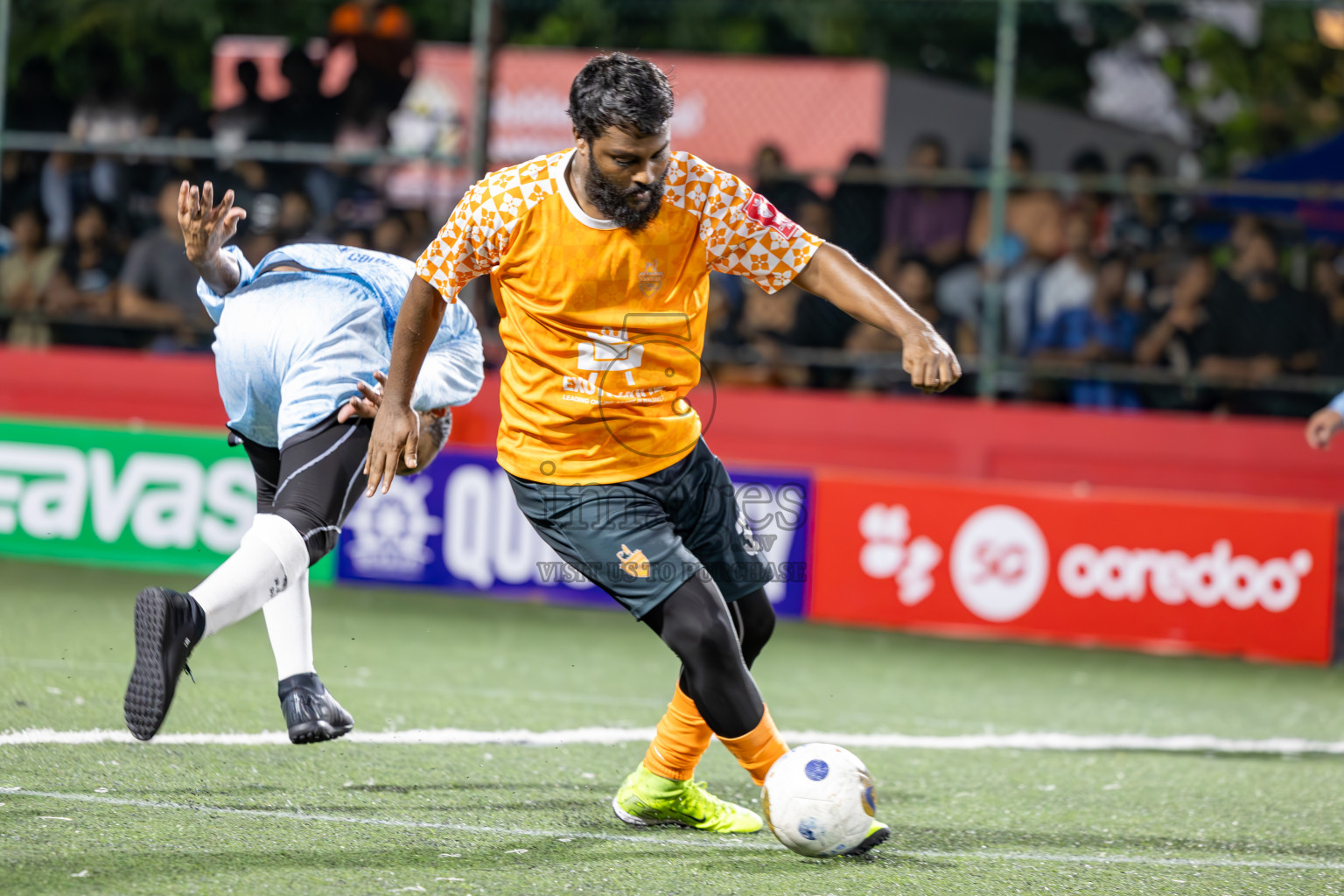ADh Hangnaameedhoo vs ADh Kunburudhoo in Day 15 of Golden Futsal Challenge 2025 was held on Sunday, 19th January 2025, in Hulhumale', Maldives. Photos: Ismail Thoriq / images.mv