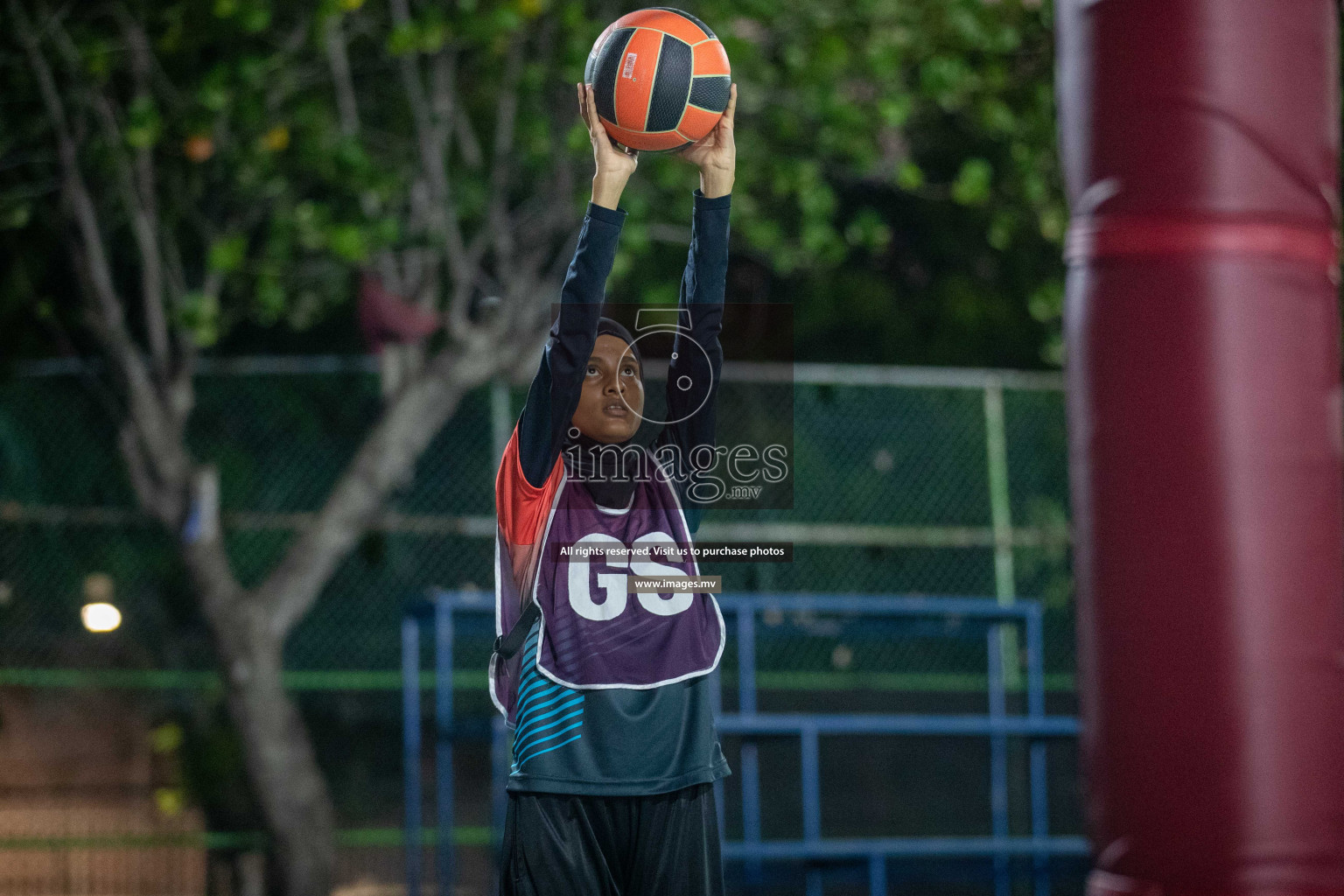 Day 2 of 20th Milo National Netball Tournament 2023, held in Synthetic Netball Court, Male', Maldives on 30th May 2023 Photos: Nausham Waheed/ Images.mv