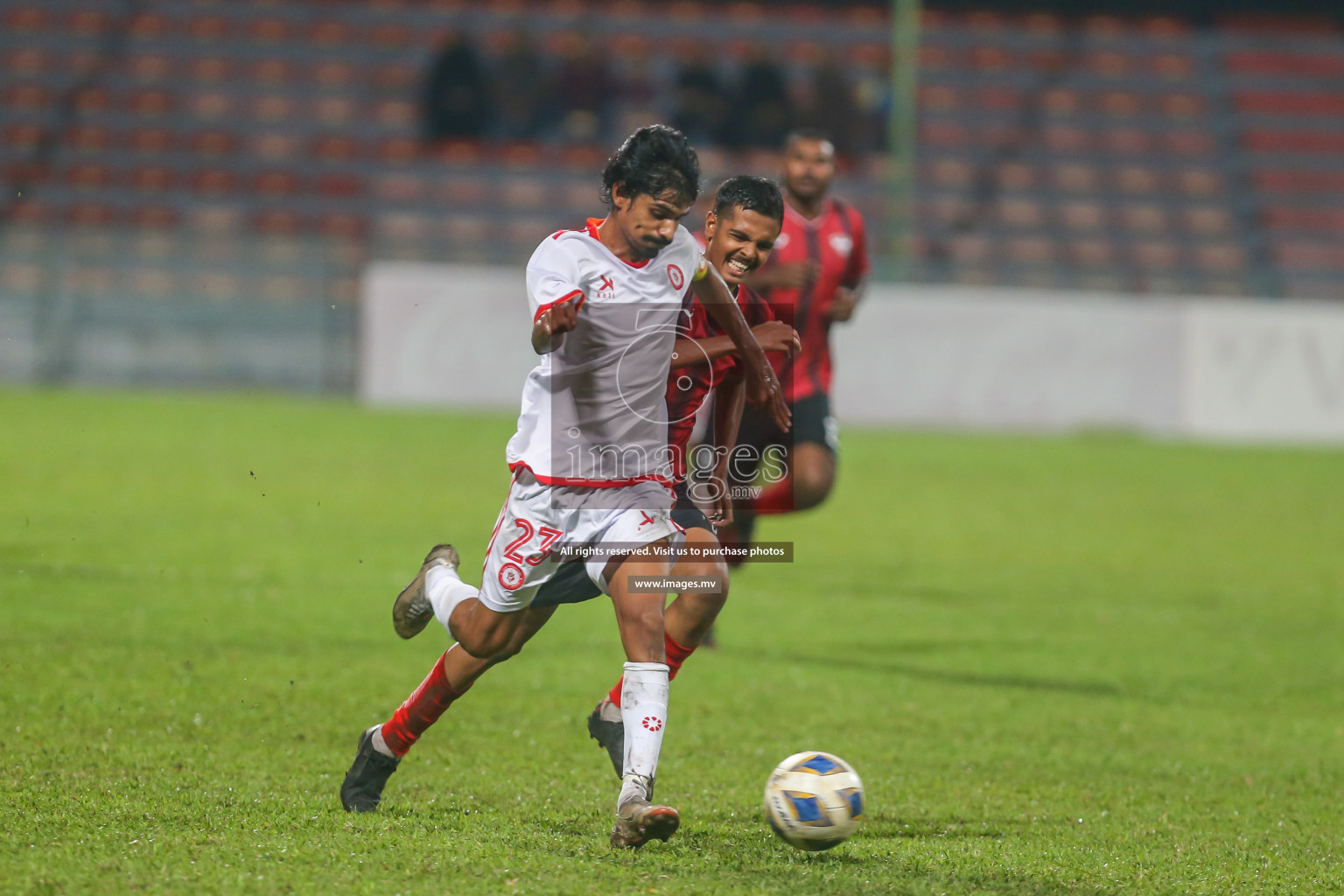 President's Cup 2023 - TC Sports Club vs Buru Sports Club, held in National Football Stadium, Male', Maldives  Photos: Mohamed Mahfooz Moosa/ Images.mv