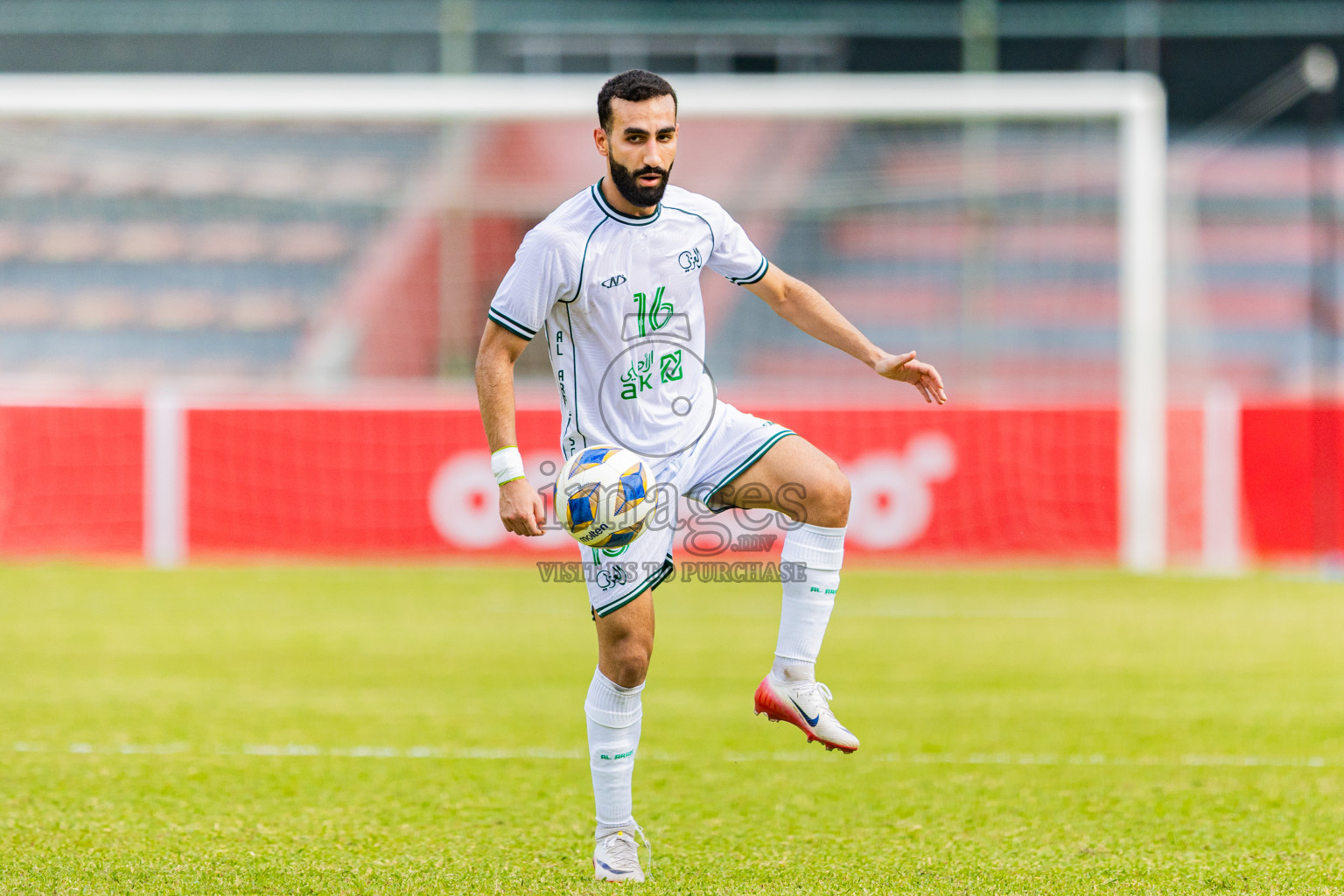 Maziya SC vs Al Arabi SC in AFC Challenge League 2025/26 Preliminary Stage was held at National Stadium in Male', Maldives on Tuesday, 12th August 2025. Photos: Areef Adam / images.mv