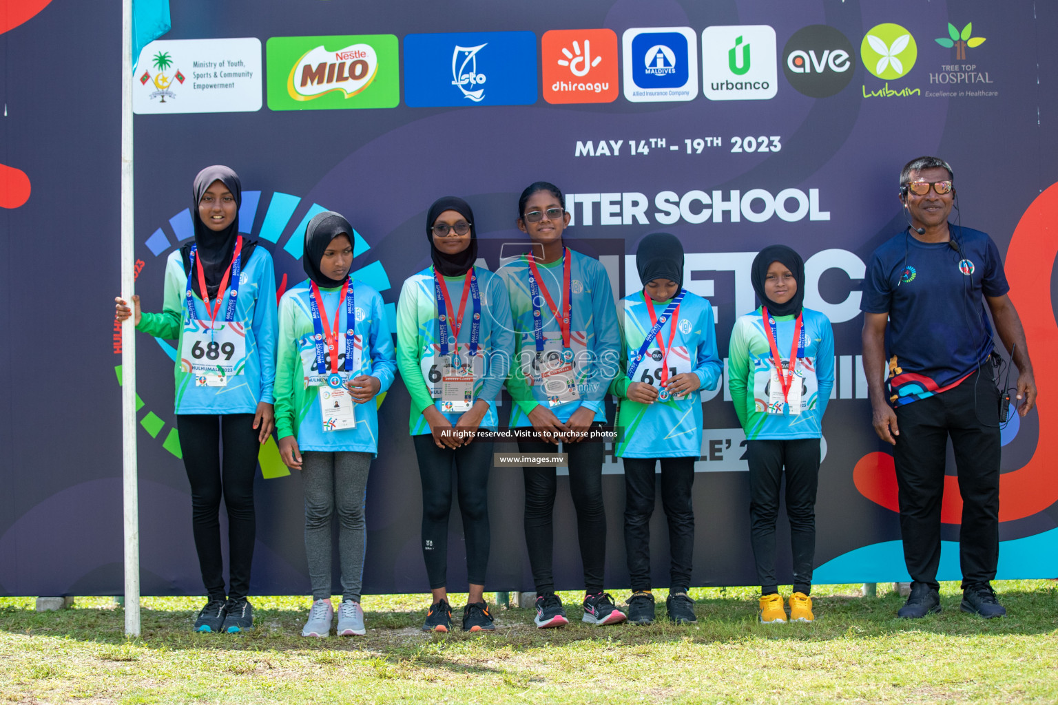 Day four of Inter School Athletics Championship 2023 was held at Hulhumale' Running Track at Hulhumale', Maldives on Wednesday, 18th May 2023. Photos:  Nausham Waheed / images.mv