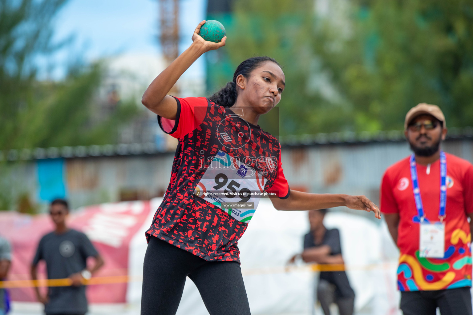 Day two of Inter School Athletics Championship 2023 was held at Hulhumale' Running Track at Hulhumale', Maldives on Sunday, 15th May 2023. Photos: Nausham Waheed / images.mv