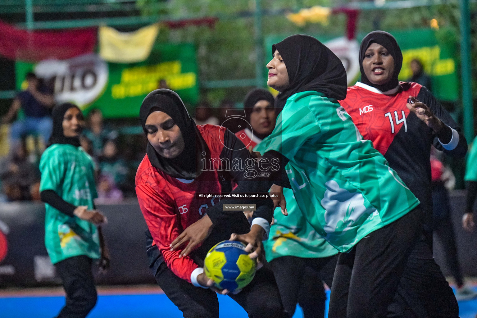 Milo 9th Handball Maldives Championship 2022 Day 1 held in Male', Maldives on 17th October 2022 Photos By: Nausham Waheed /images.mv