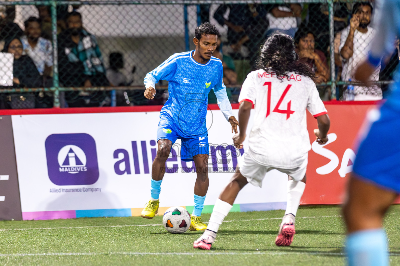 Club Fen vs Club Aasandha in Club Maldives Cup 2024 held in Rehendi Futsal Ground, Hulhumale', Maldives on Friday, 27th September 2024. 
Photos: Hassan Simah / images.mv