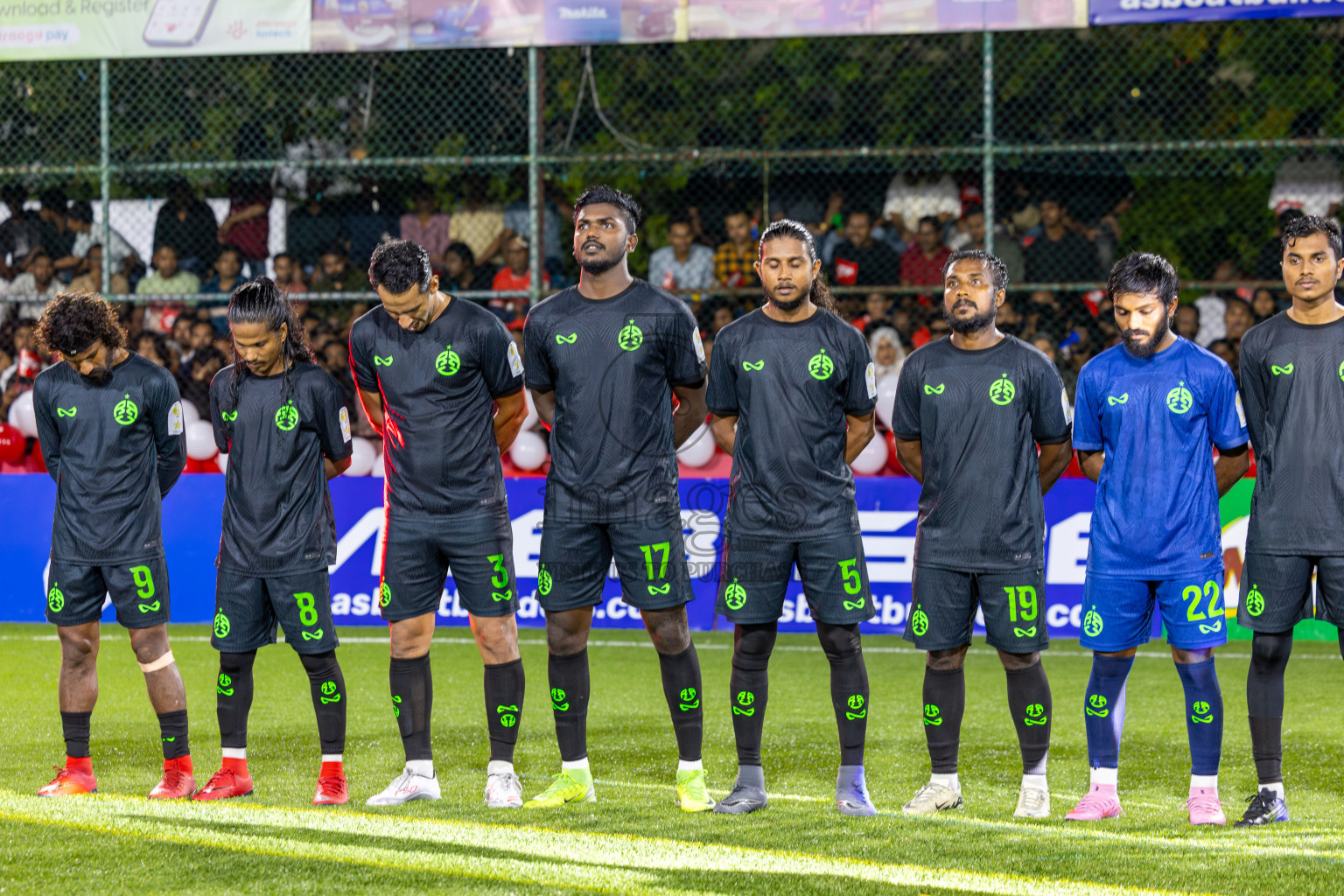 Road Recreation Club vs Club Combination SC Eydhafushi in Kings Cup Final of Club Maldives 2025 was held in Rehendhi Futsal Ground, Hulhumale', Maldives on Tuesday, 9th September 2025. Photos: Ismail Thoriq / images.mv