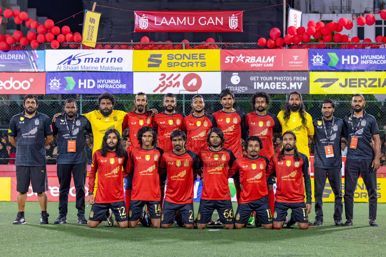 B Eydhafushi vs L Gan in the Final of Golden Futsal Challenge 2024 was held on Thursday, 7th March 2024, in Hulhumale', Maldives 
Photos: Ismail Thoriq / images.mv