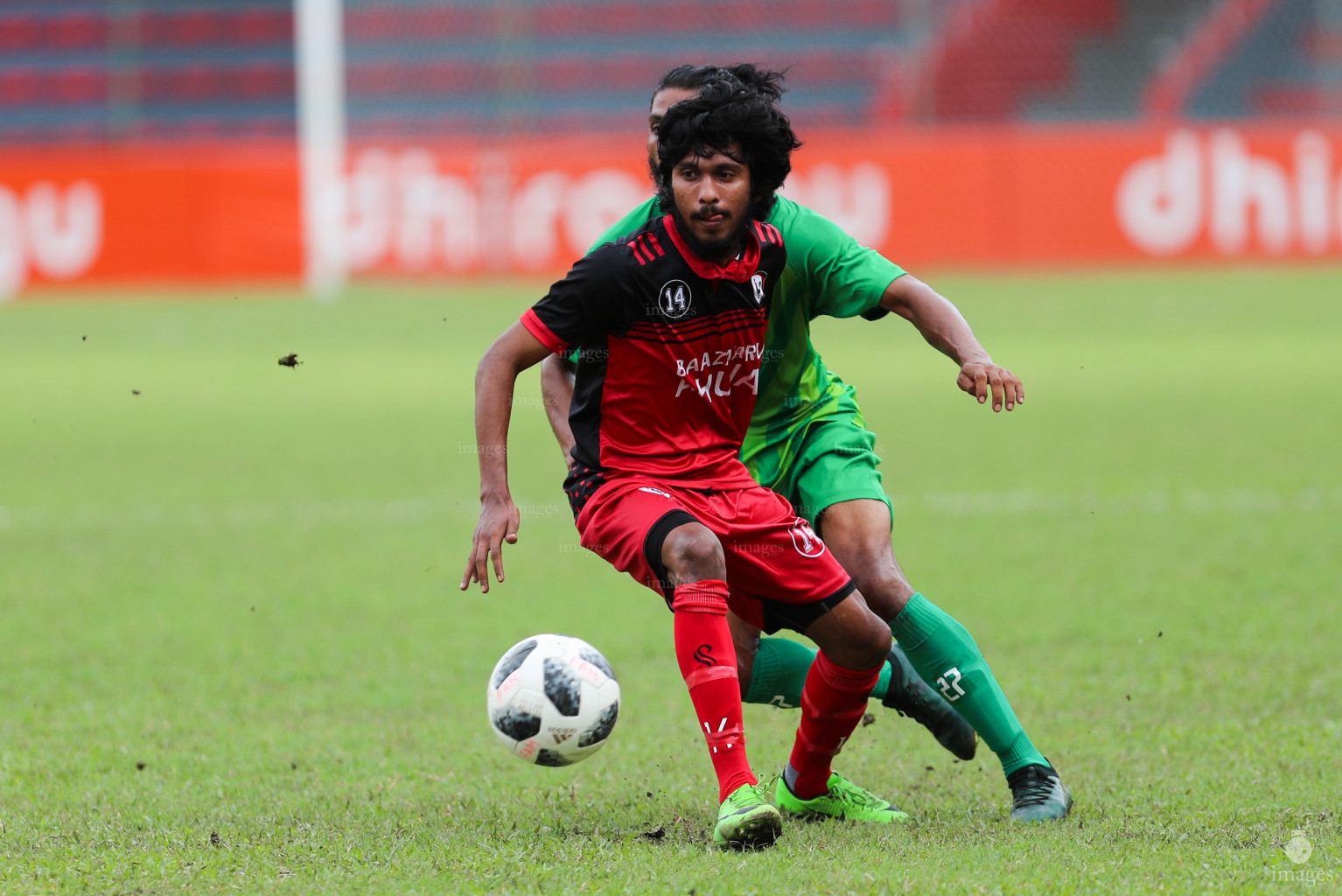 Thimarafushi vs Maziya SR in Dhiraagu Dhivehi Premier League 2018 in Male, Maldives, Sunday, October 7, 2018. (Images.mv Photo/Suadh Abdul Sattar)