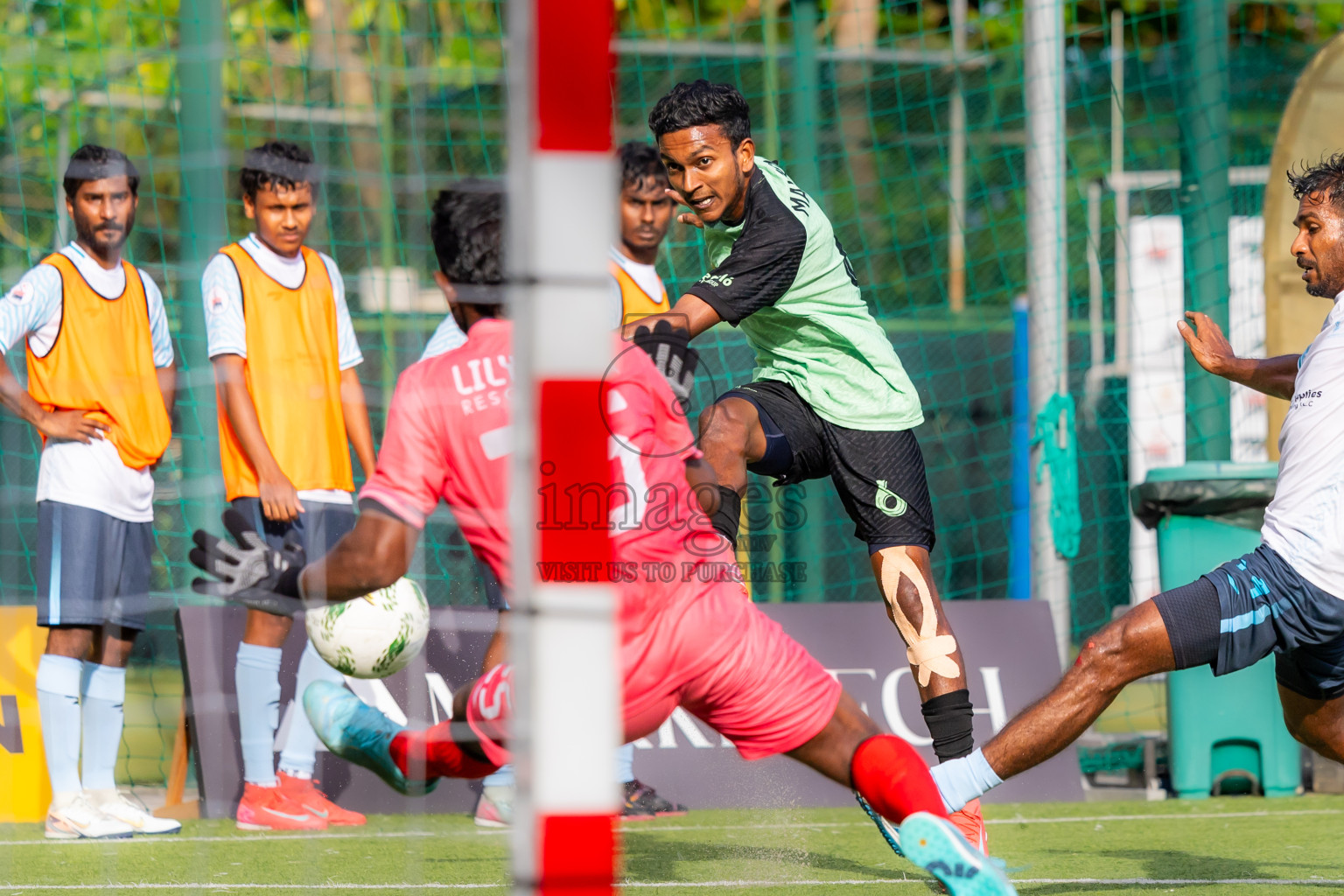 Barcelo vs Lily Beach in Semi Final of Resort League 2025 (Ari Zone) was held on Friday, 27th June 2025 in Conrad Maldives Rangali Island, Alif Dhaalu Atoll, Maldives. Photos: Nausham Waheed / images.mv