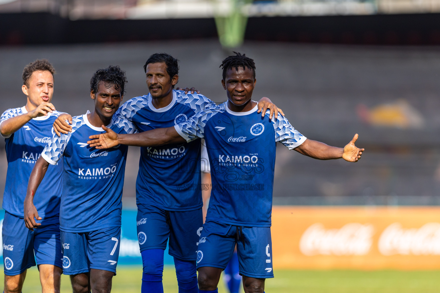 New Radiant SC vs Club PK in the Quarter Final of Second Division 2023 in Male' Maldives on Tuesday, 6th February 2023. Photos: Nausham Waheed / images.mv