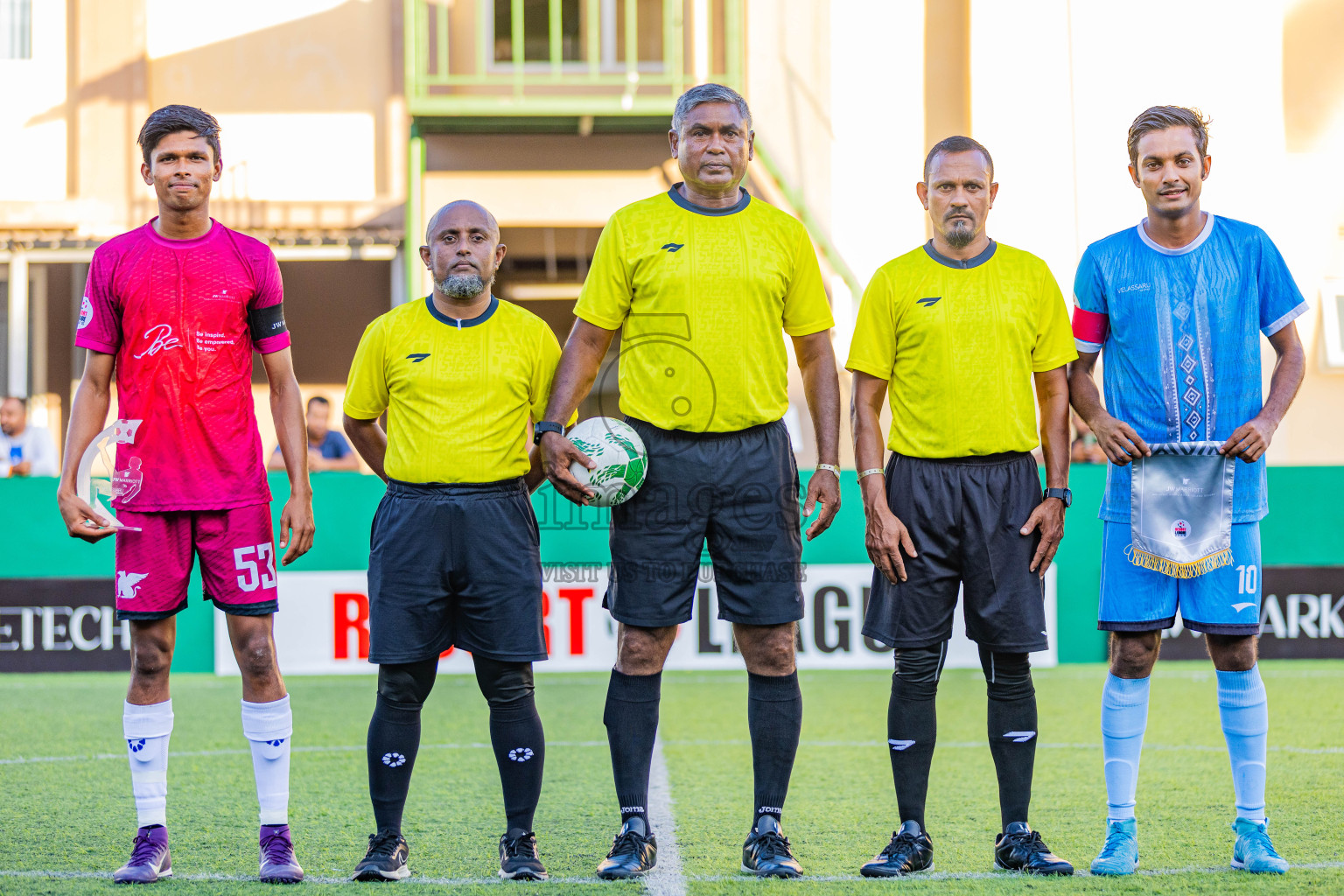 Velassaru vs JW Marriott in Resort League 2025 (South Male Zone) day 6 was held on Friday, 3rd October 2025 in Crossroads's Maldives, Photos: Areef Adam / images.mv