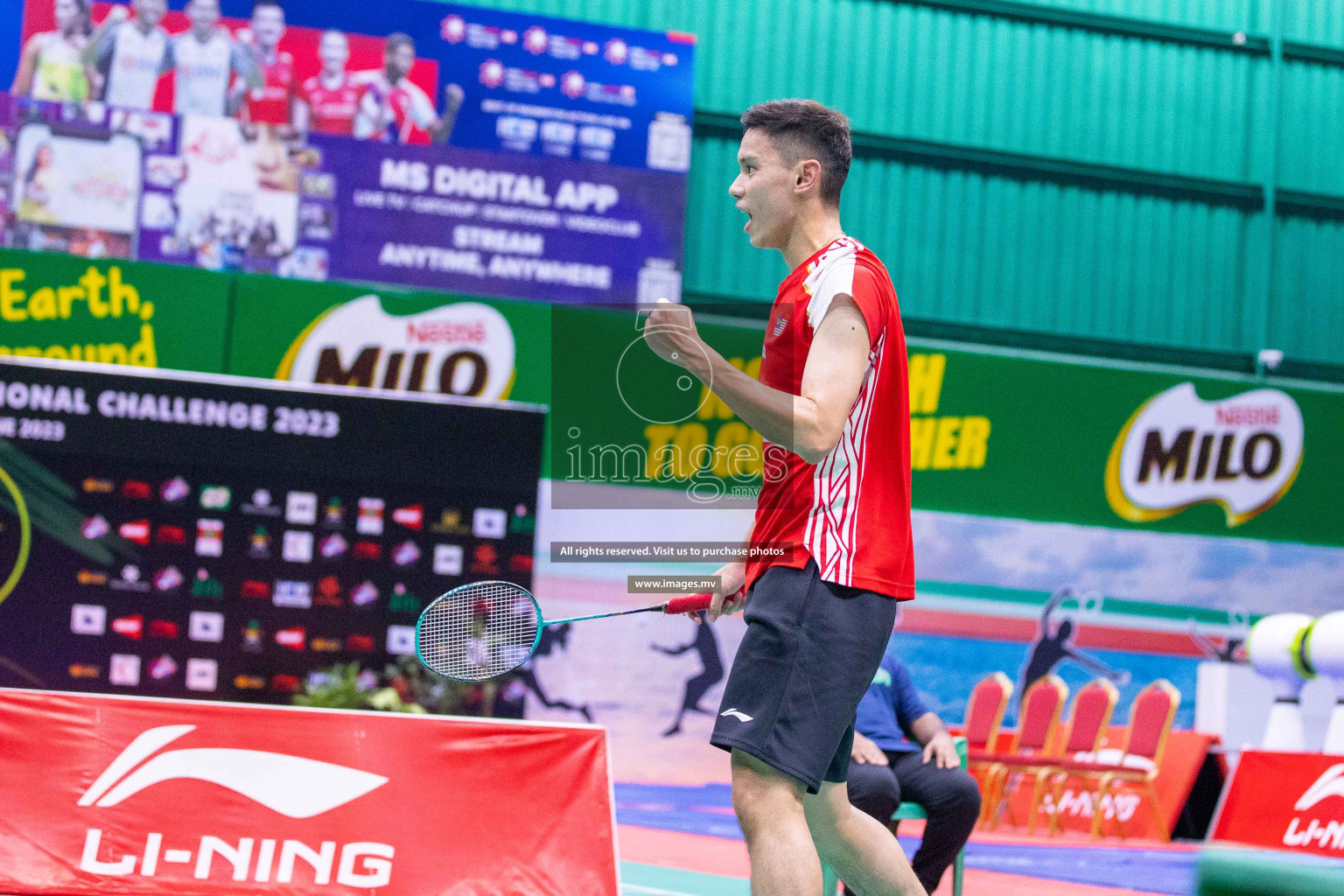 Finals of Li-Ning Maldives International Challenge 2023, was is held in Ekuveni Indoor Court, Male', Maldives on Saturday, 10th June 2023. Photos: Ismail Thoriq / images.mv