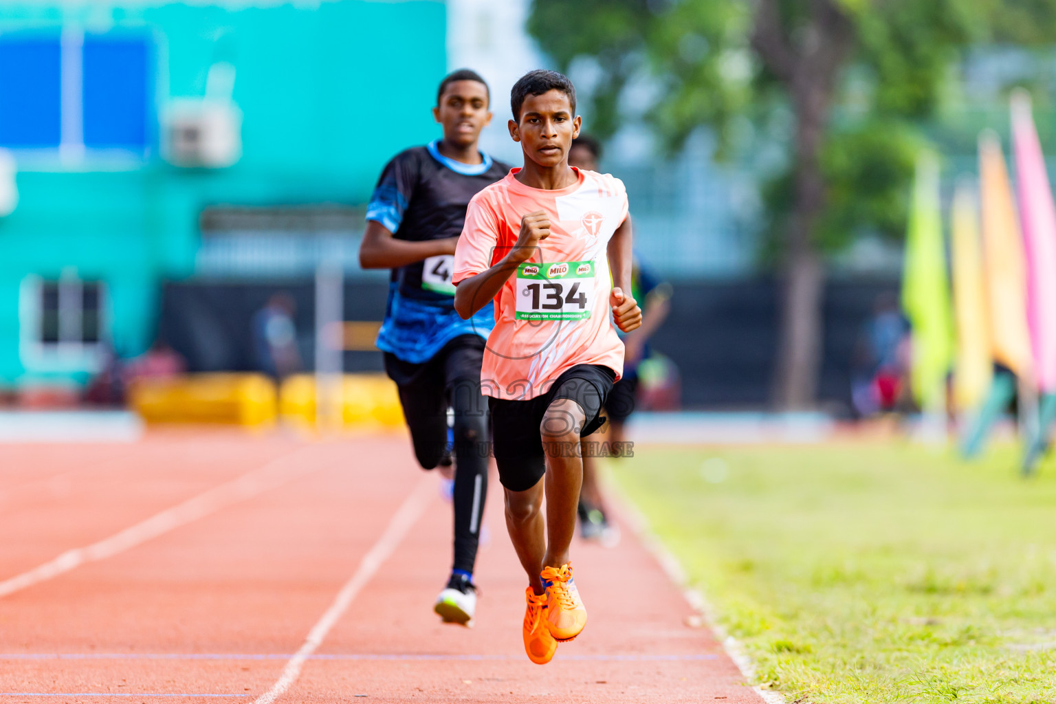 Day 2 of MILO Athletics Association Championship was held on Wednesday, 6th May 2024 in Male', Maldives. Photos: Nausham Waheed