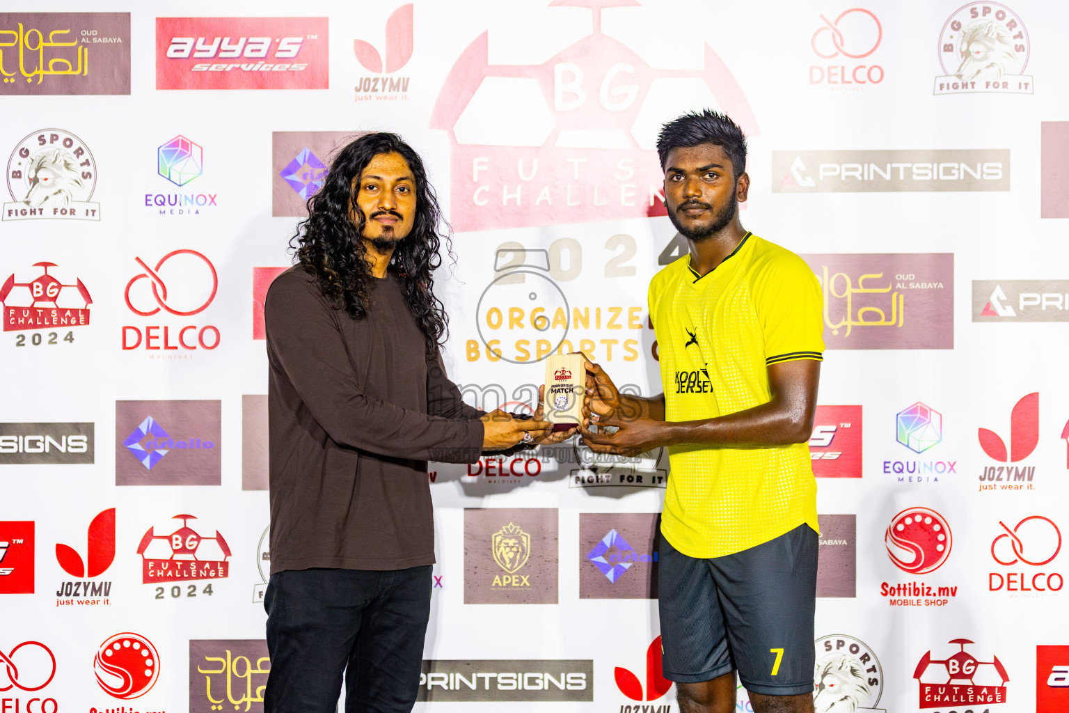 Xephyrs vs Anakee SC in Day 3 of BG Futsal Challenge 2024 was held on Thursday, 14th March 2024, in Male', Maldives Photos: Nausham Waheed / images.mv