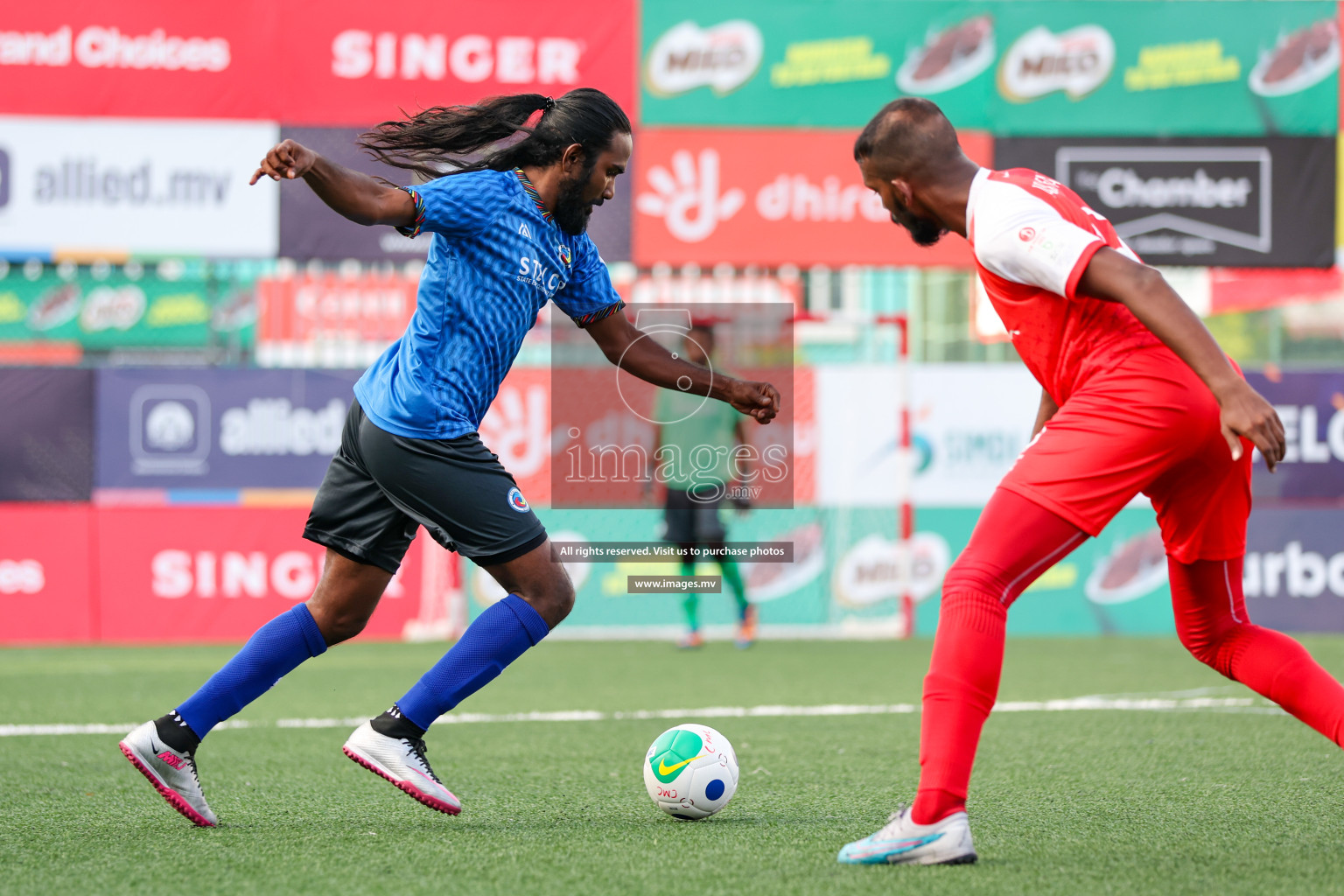 Stelco Club vs Maldivian in Club Maldives Cup 2023 held in Hulhumale, Maldives on 15 July 2023