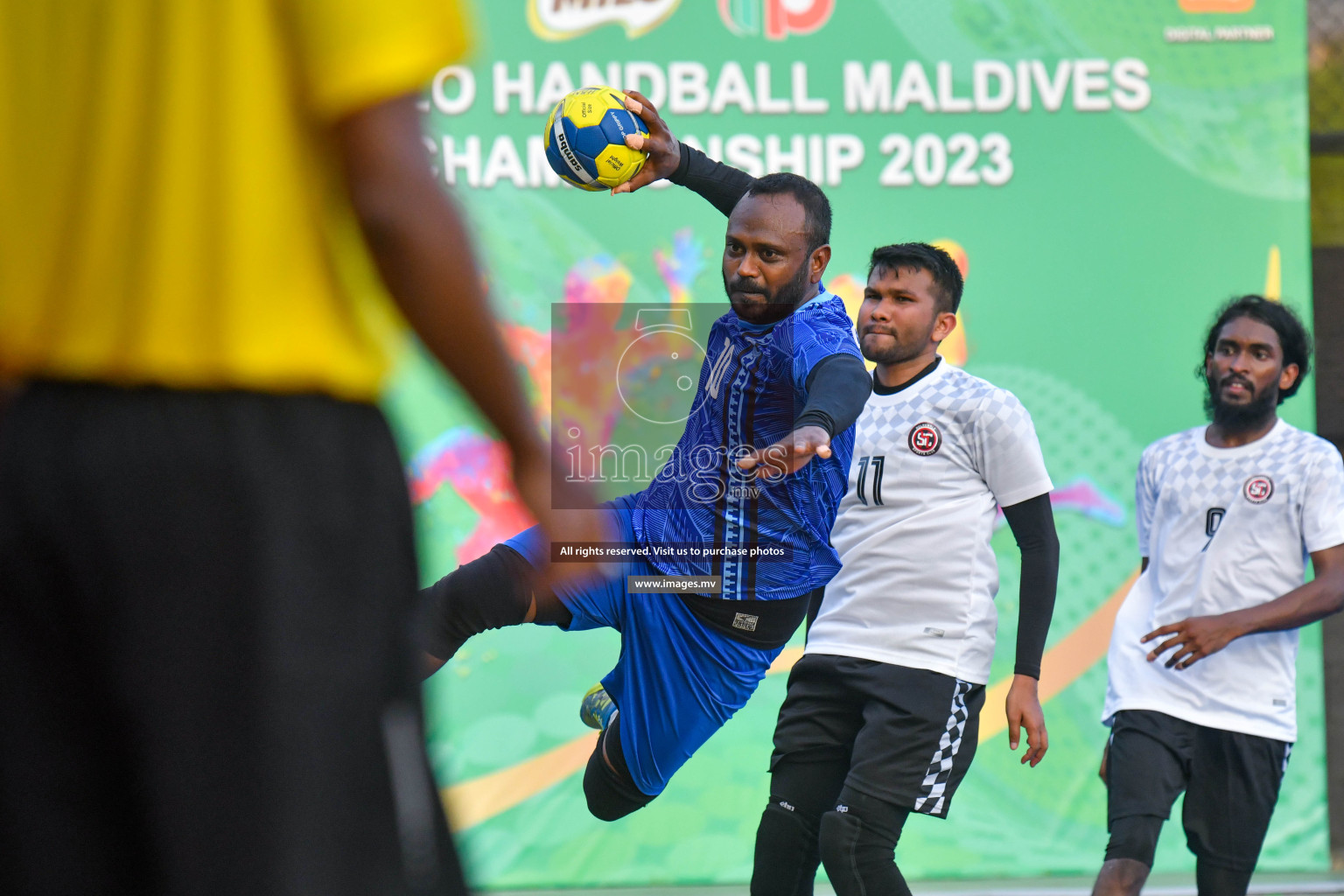 Day 2 of 6th MILO Handball Maldives Championship 2023, held in Handball ground, Male', Maldives on Friday, 21st May 2023 Photos: Nausham Waheed/ Images.mv