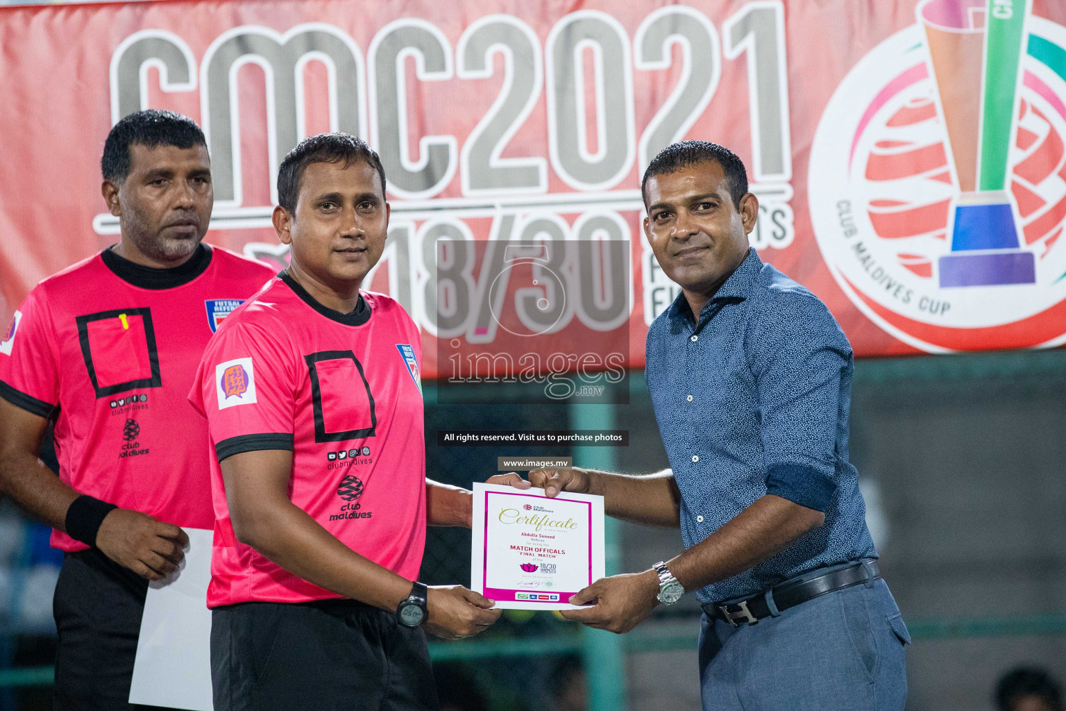 Ports Limited vs WAMCO - in the Finals 18/30 Women's Futsal Fiesta 2021 held in Hulhumale, Maldives on 18 December 2021. Photos by Nausham Waheed & Shuu Abdul Sattar