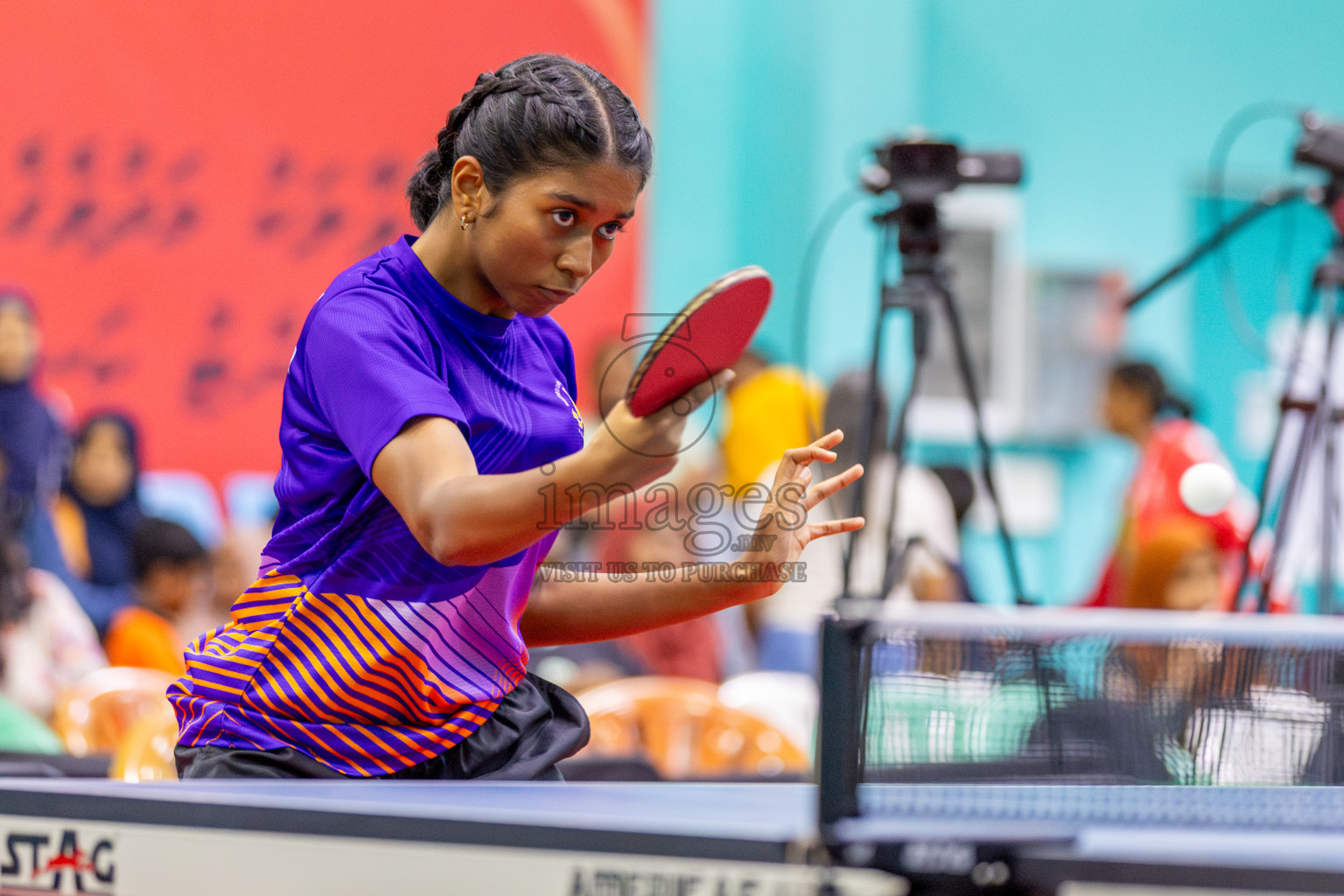 Day 7 of Interschool Table Tennis Tournament 2025 held at Male' TT Hall, Male', Maldives on Wednesday, 21st May 2025.
Photos by: Ismail Thoriq / images.mv