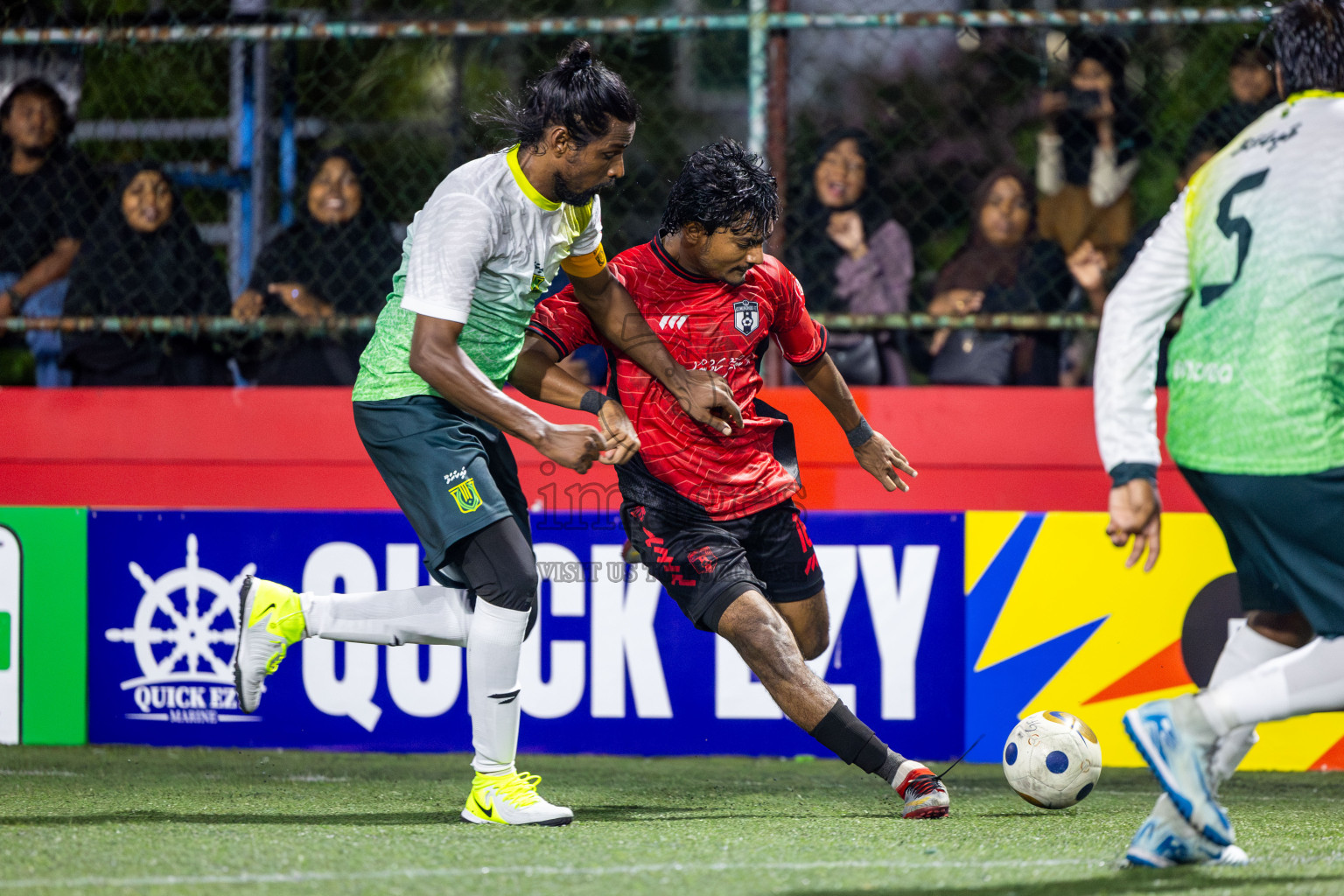 HDH Kumundhoo vs Hdh Vaikaradhoo in Day 5 of Golden Futsal Challenge 2025 on Thursday, 9th January 2025, in Hulhumale', Maldives Photos: Nausham waheed / images.mv