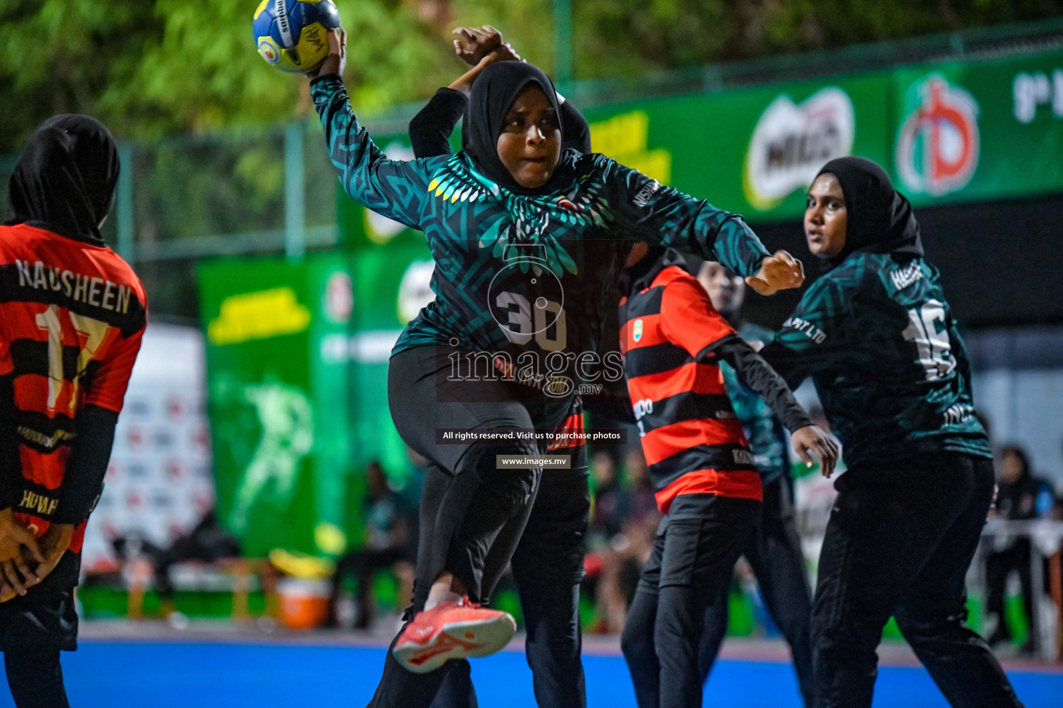 Milo 9th Handball Maldives Championship 2022 Day 1 held in Male', Maldives on 17th October 2022 Photos By: Nausham Waheed /images.mv