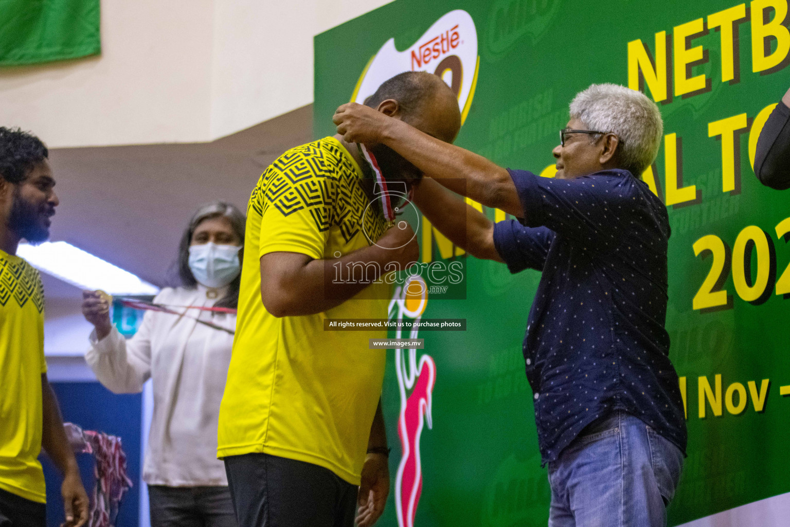 Kulhudhuffushi Youth & R.C vs Club Matrix in the Finals of Milo National Netball Tournament 2021 held on 4th December 2021 in Male', Maldives Photos: Ismail Thoriq / images.mv