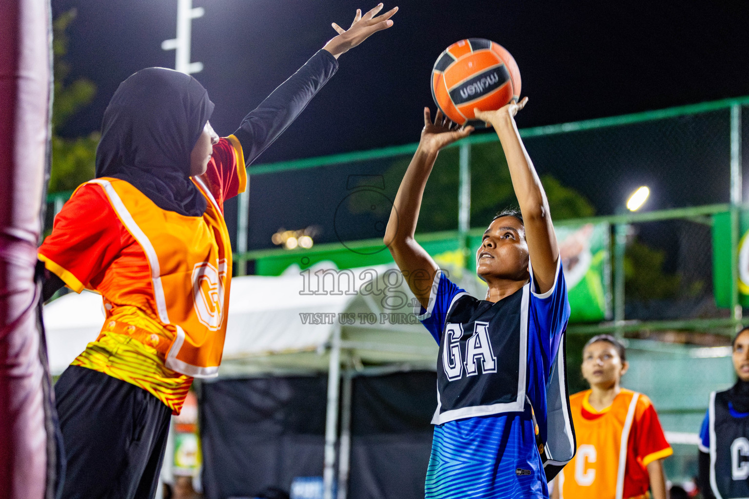 Day 1 of 23rd Netball Association Championship was held in Ekuveni Netball Court at Male', Maldives on Thursday, 27th April 2024. Photos: Nausham Waheed / images.mv