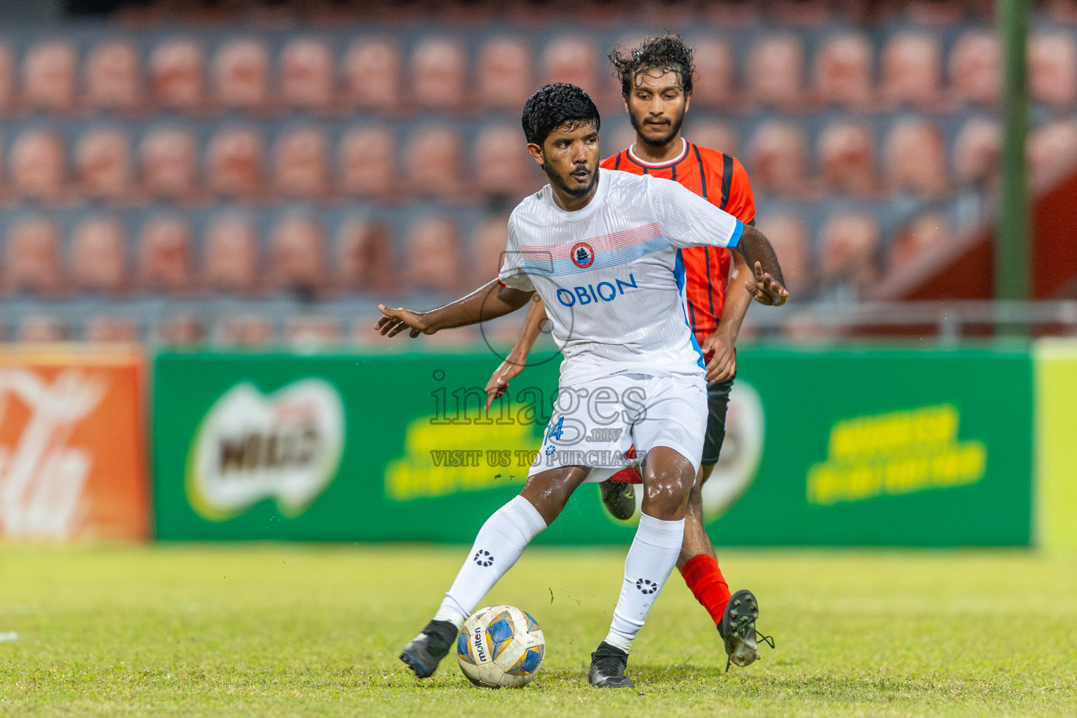 TC Sports Club vs Odi Sports Club in the FAM League Cup 2025 held at National Football Stadium, Male', Maldives on Sunday, 4th May 2025.
Photos By: Ismail Thoriq / images.mv