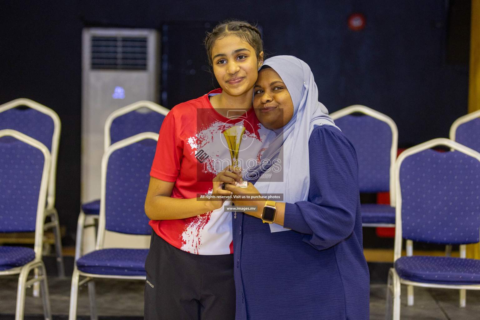 Day7 of 24th Interschool Netball Tournament 2023 was held in Social Center, Male', Maldives on 2nd November 2023. Photos: Nausham Waheed / images.mv