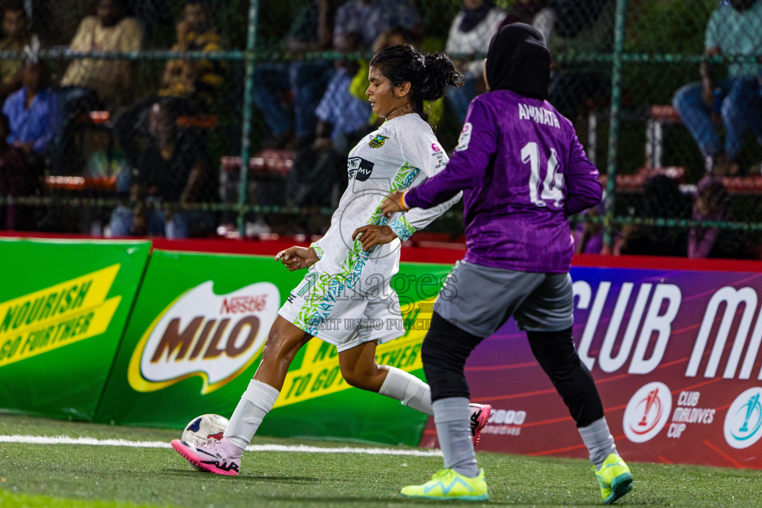 WAMCO vs HEALTH RC in Eighteen Thirty 2024 held in Rehendi Futsal Ground, Hulhumale', Maldives on Friday, 13th September 2024. Photos: Nausham Waheed / images.mv