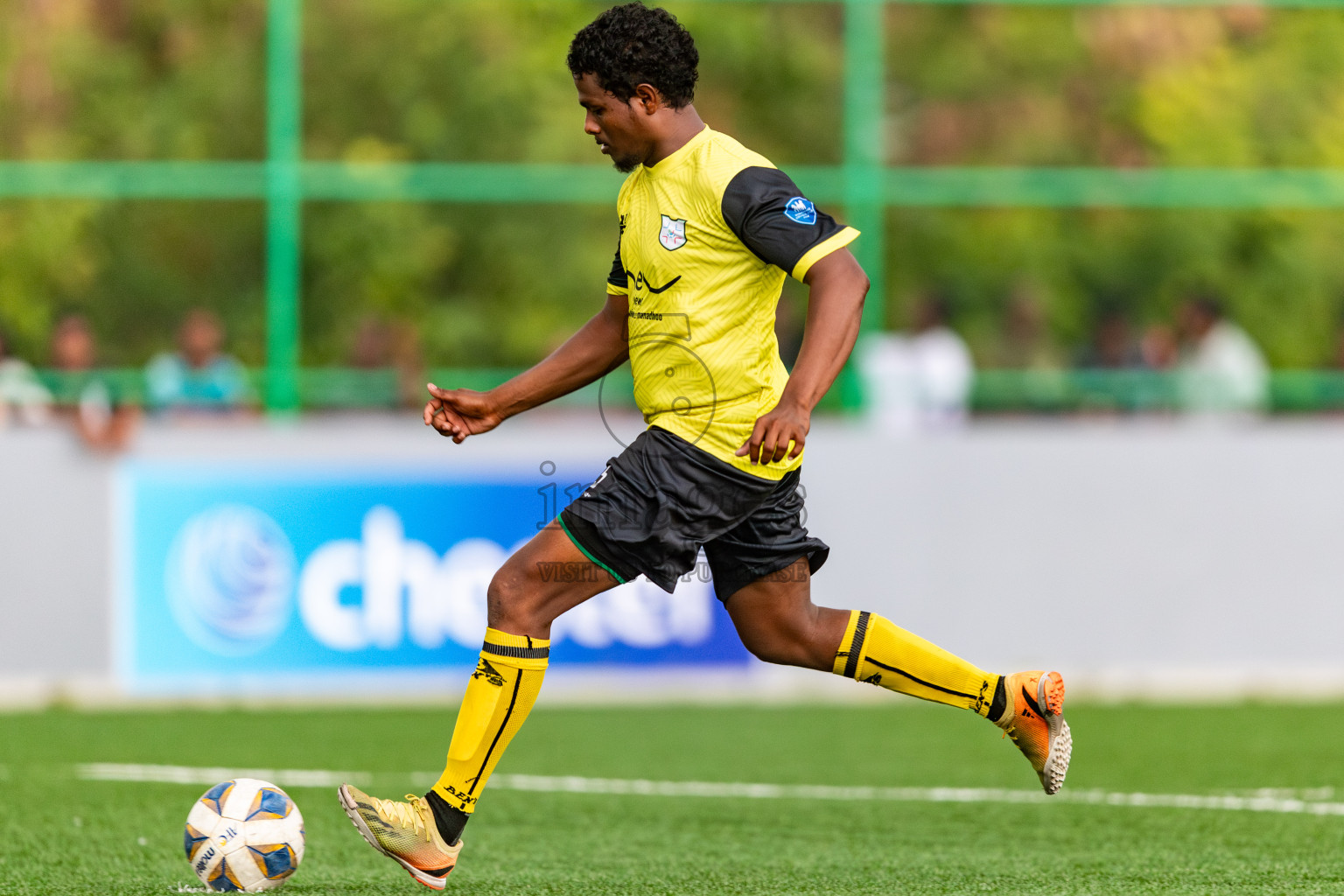 JT Sports vs Kanmathi Juniors from Final of Manadhoo Council Cup 2024 in N Manadhoo Maldives on Tuesday, 27th February 2023. Photos: Nausham Waheed / images.mv