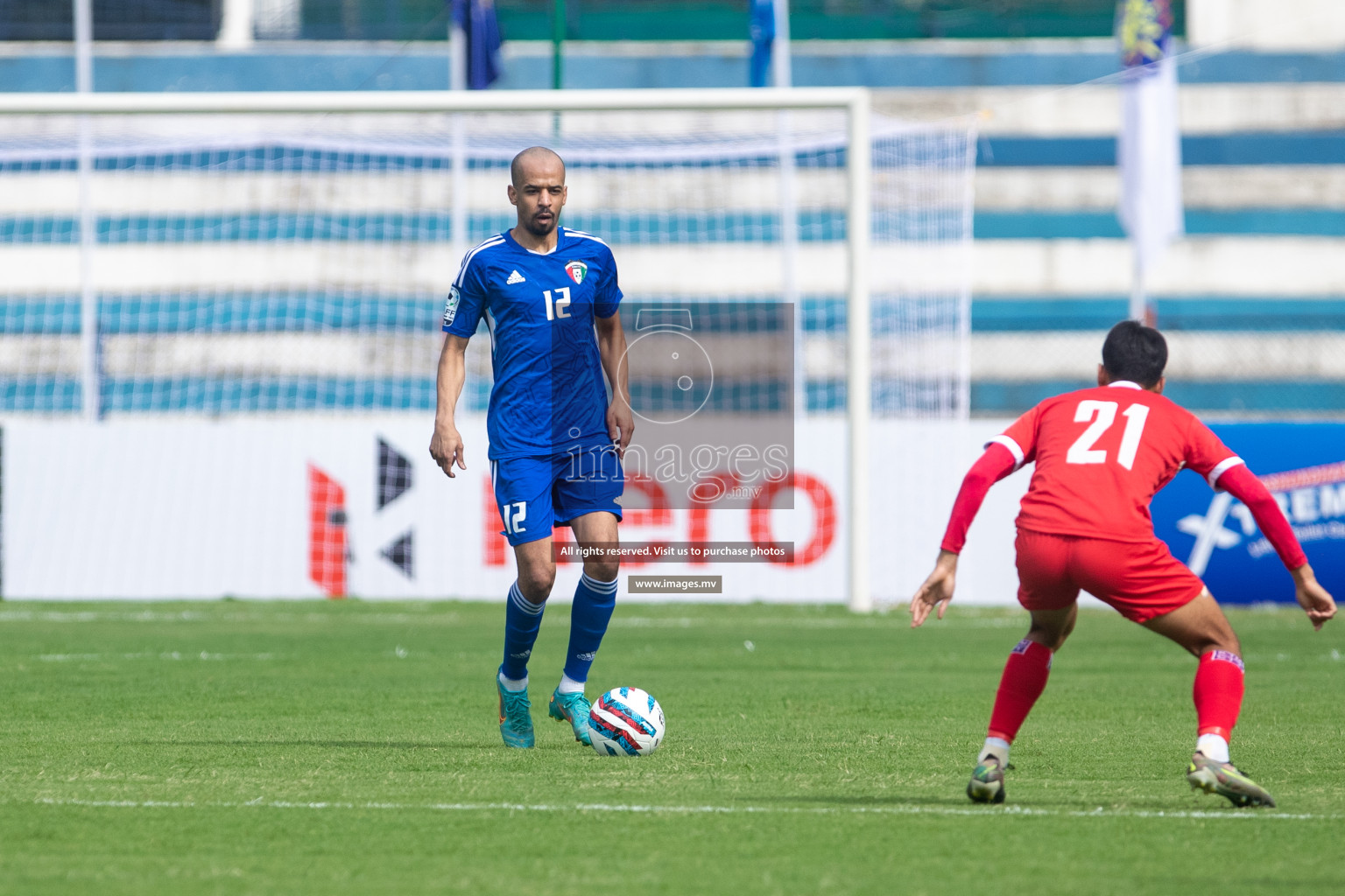 Kuwait vs Nepal in the opening match of SAFF Championship 2023 held in Sree Kanteerava Stadium, Bengaluru, India, on Wednesday, 21st June 2023. Photos: Nausham Waheed / images.mv