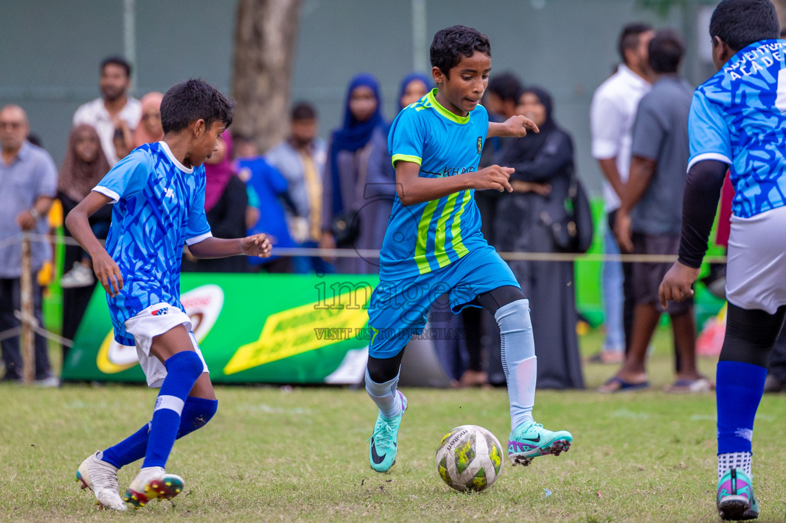 Day 1 of MILO Academy Championship 2024 - U12 was held at Henveiru Grounds in Male', Maldives on Thursday, 4th July 2024. Photos: Shuu Abdul Sattar / images.mv