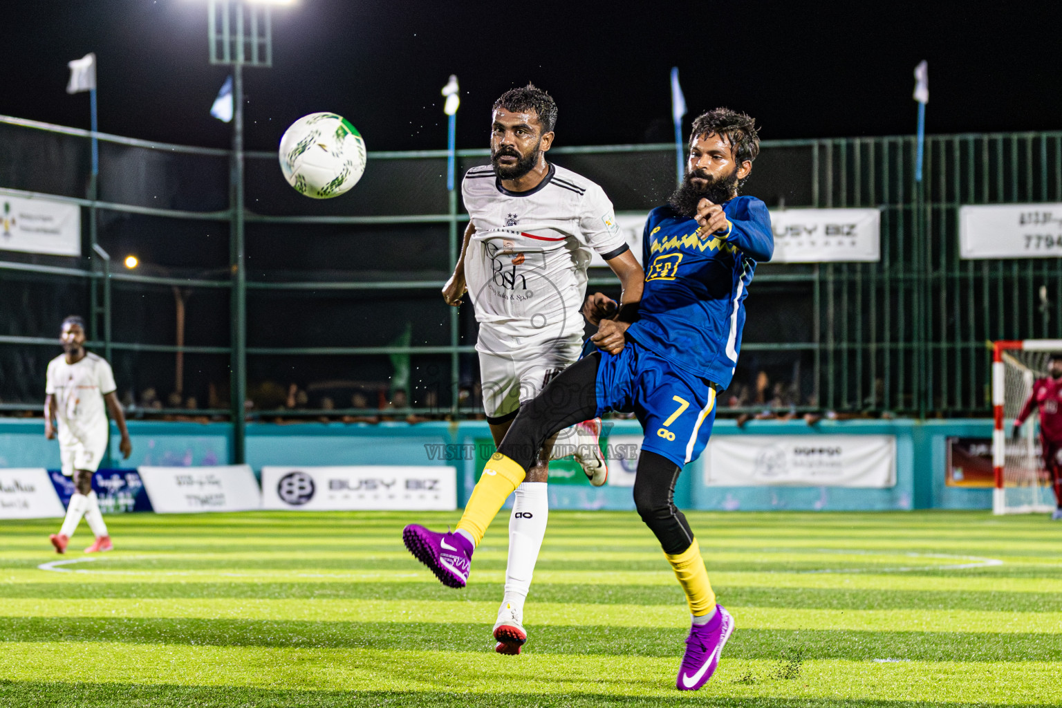 Day 3 of Laamehi Dhiggaru Ekuveri Futsal Challenge 2025 was held on Saturday, 26th July 2025, at Dhiggaru Futsal Ground, Dhiggaru, Maldives Photos: Areef / images.mv