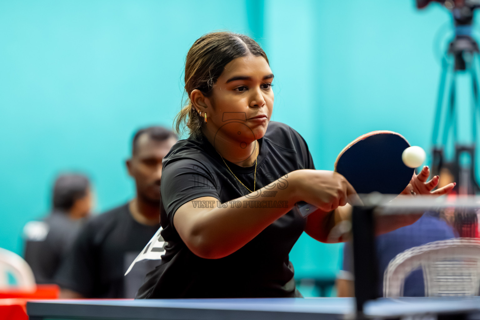 Day 2 of BML 63rd National Table Tennis Tournament 2025 was held on Tuesday, 26th August 2025 in Male' TT Hall, Male', Maldives. Photos: Nausham Waheed / images.mv