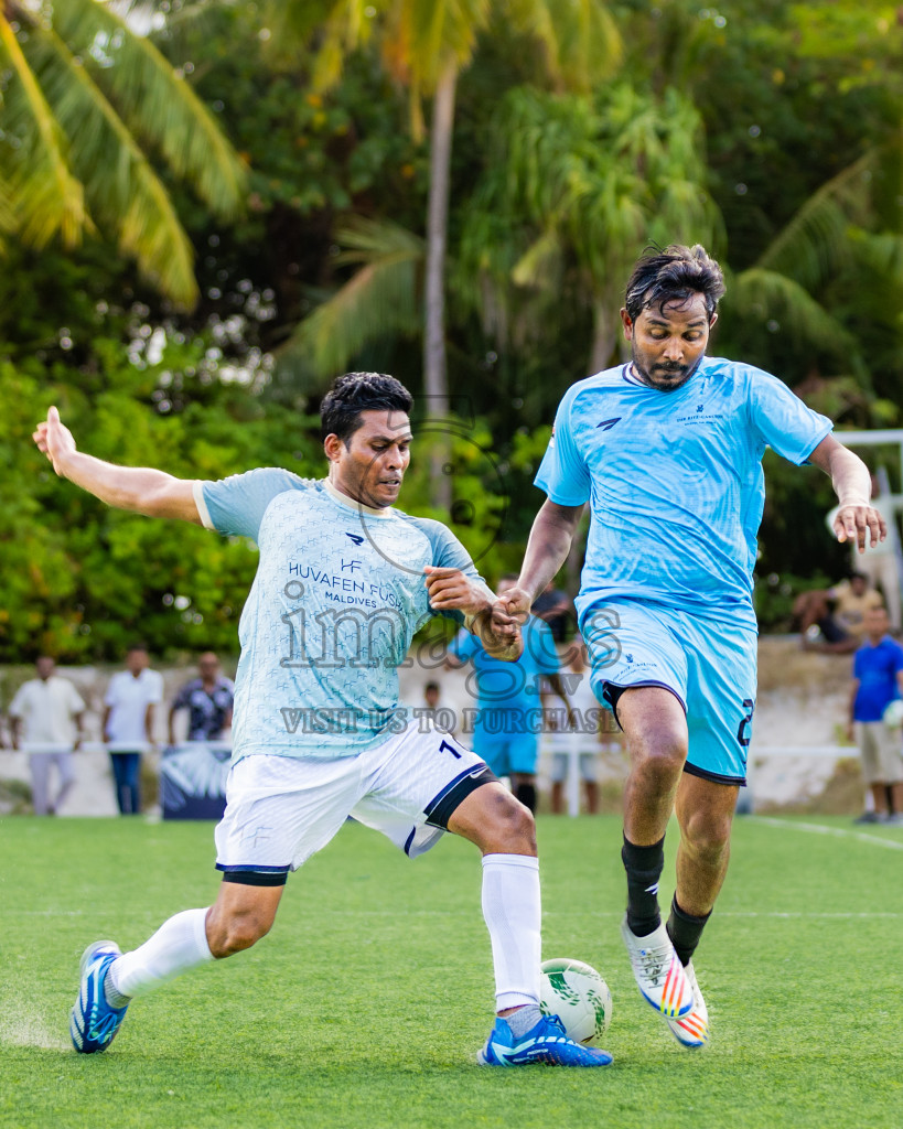 The Ritz Carlton vs Huvafen Fushi in Resort League 2025 (North Male Zone) day 17 was held on Friday, 19th September 2025 in One And Only Reethi Rah Maldives Resort, Photos: Areef Adam / images.mv
