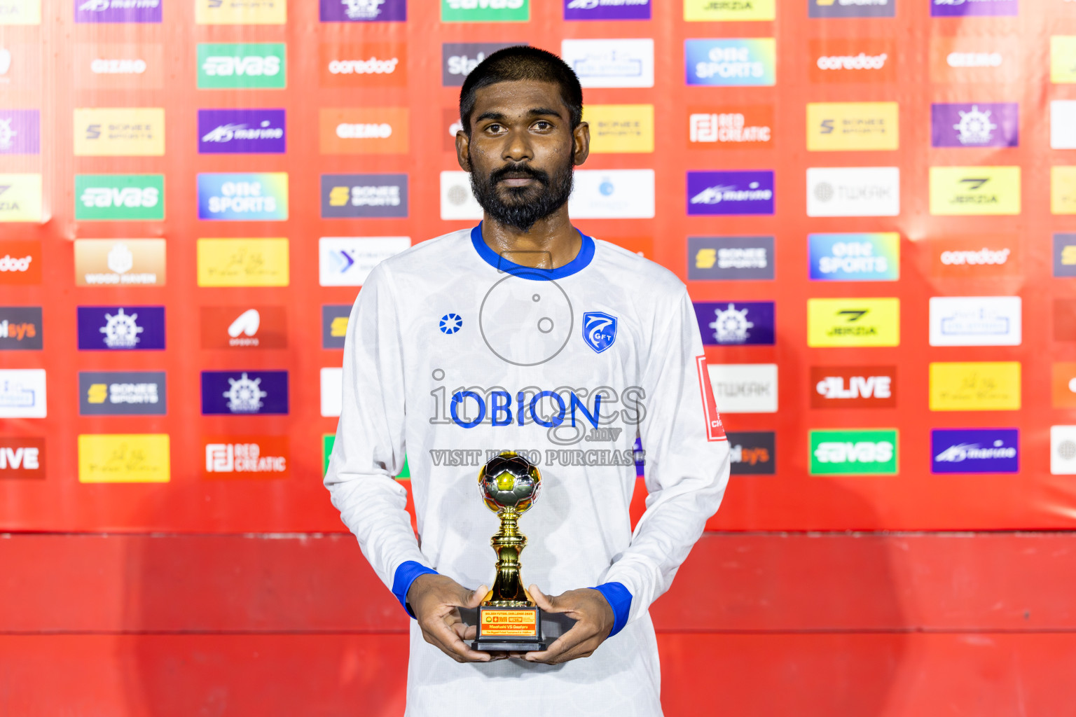K Gaafaru vs K Maafushi in Day 10 of Golden Futsal Challenge 2025 was held on Tuesday, 14th January 2025, in Hulhumale', Maldives Photos: Ismail Thoriq / images.mv