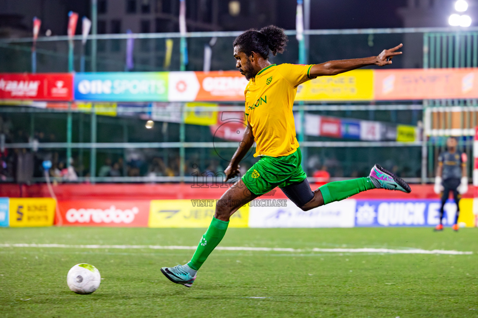 S Hithadhoo vs GDh Vaadhoo on Day 37 of Golden Futsal Challenge 2024 was held on Thursday, 22nd February 2024, in Hulhumale', Maldives
Photos: Mohamed Mahfooz Moosa/ images.mv