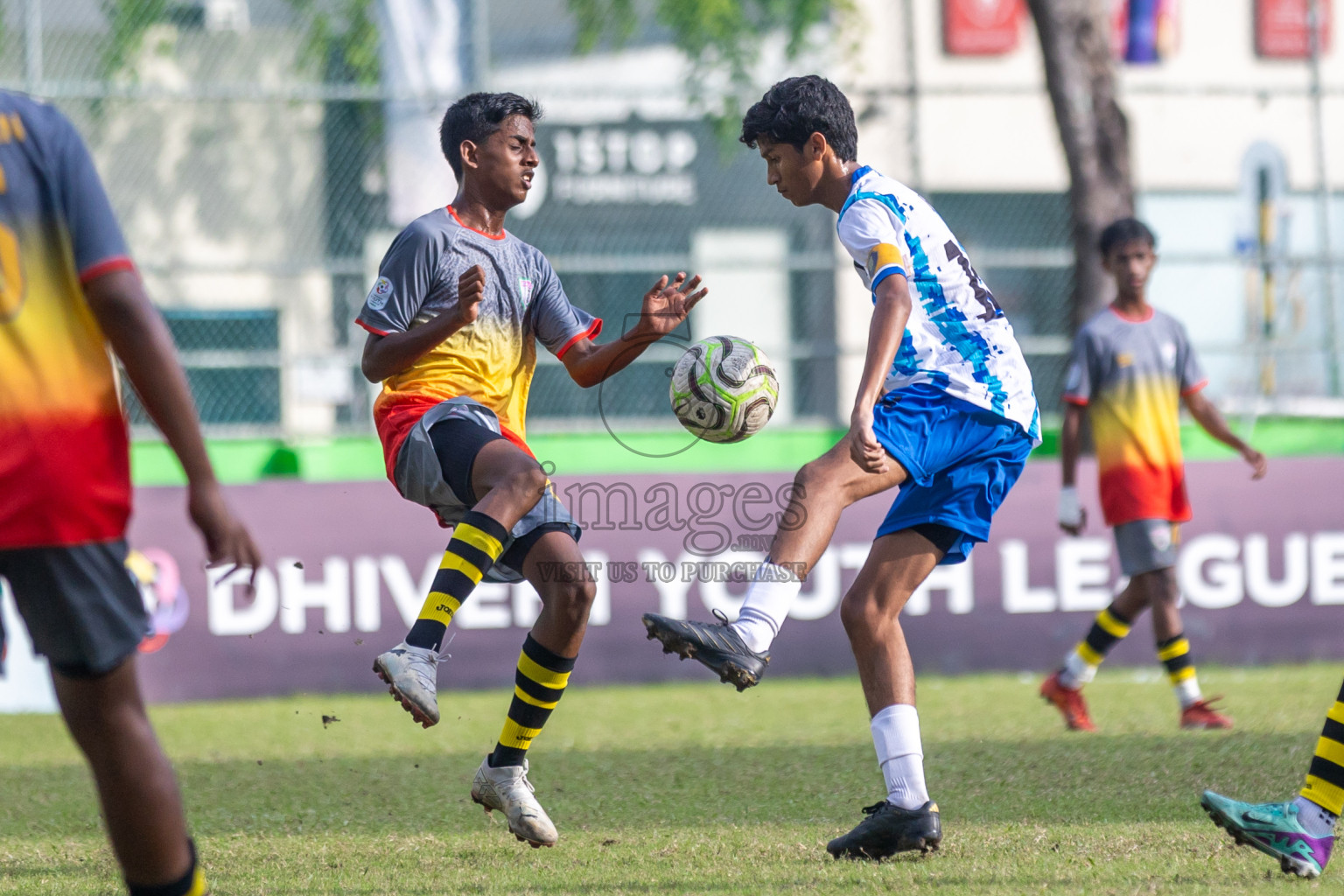 Club Eagles vs Super United Sports  in Day 12 of Dhivehi Youth League 2024 held at Henveiru Stadium on Wednesday , 18th December 2024. Photos: Shuu Abdul Sattar