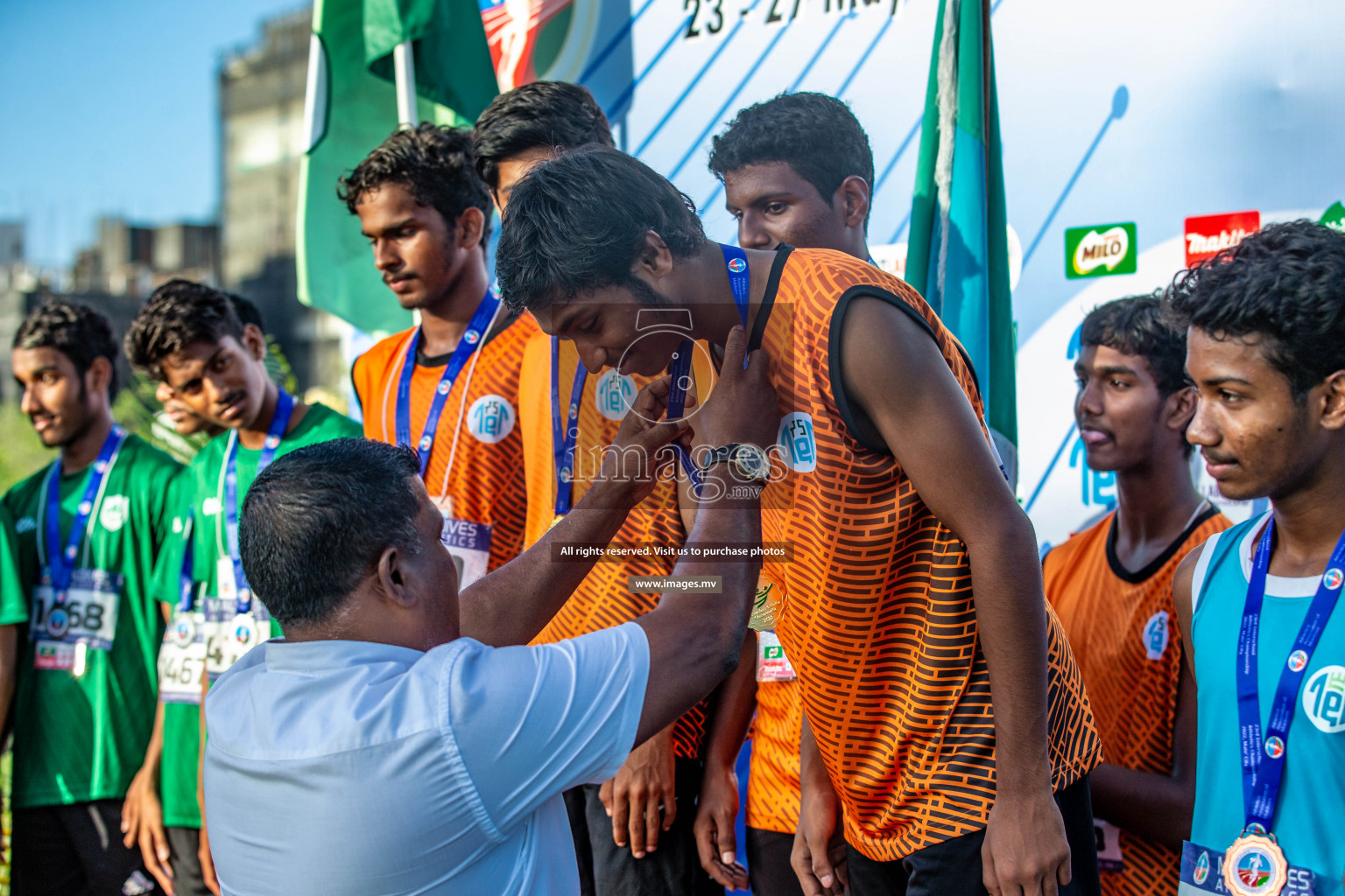 Day 5 of Inter-School Athletics Championship held in Male', Maldives on 27th May 2022. Photos by: Nausham Waheed / images.mv