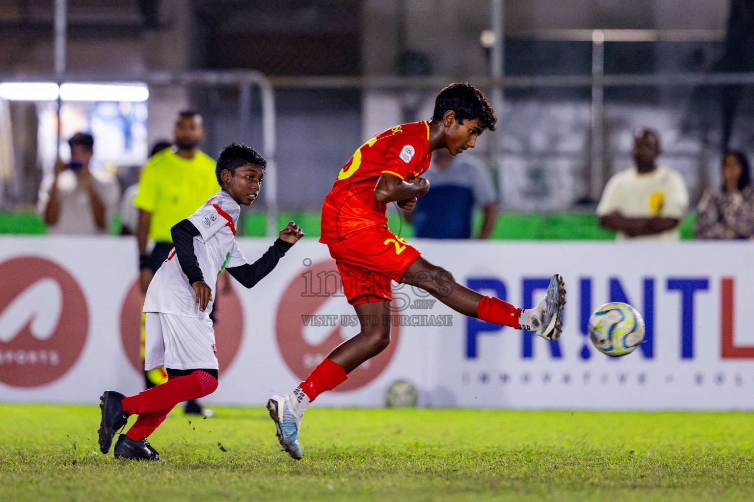 Under 12 Victory vs TC on day 3 of Dhivehi Youth League 2024 held at Henveiru Stadium on Saturday, 23rd November 2024. Photos: Nausham Waheed/ Images.mv