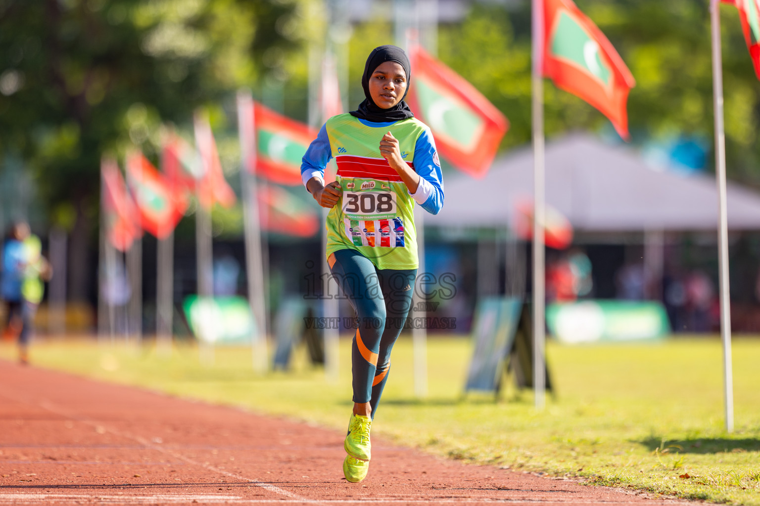 Day 1 of 12th Milo Association Championships was held in Ekuveni Track at Male', Maldives on Thursday, 24th April 2025.
Photos: Ismail Thoriq / images.mv