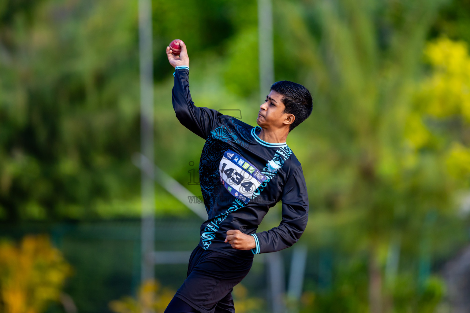 Day 6 of MWSC Interschool Athletics Championships 2024 held in Hulhumale Running Track, Hulhumale, Maldives on Thursday, 14th November 2024. Photos by: Nausham Waheed / Images.mv