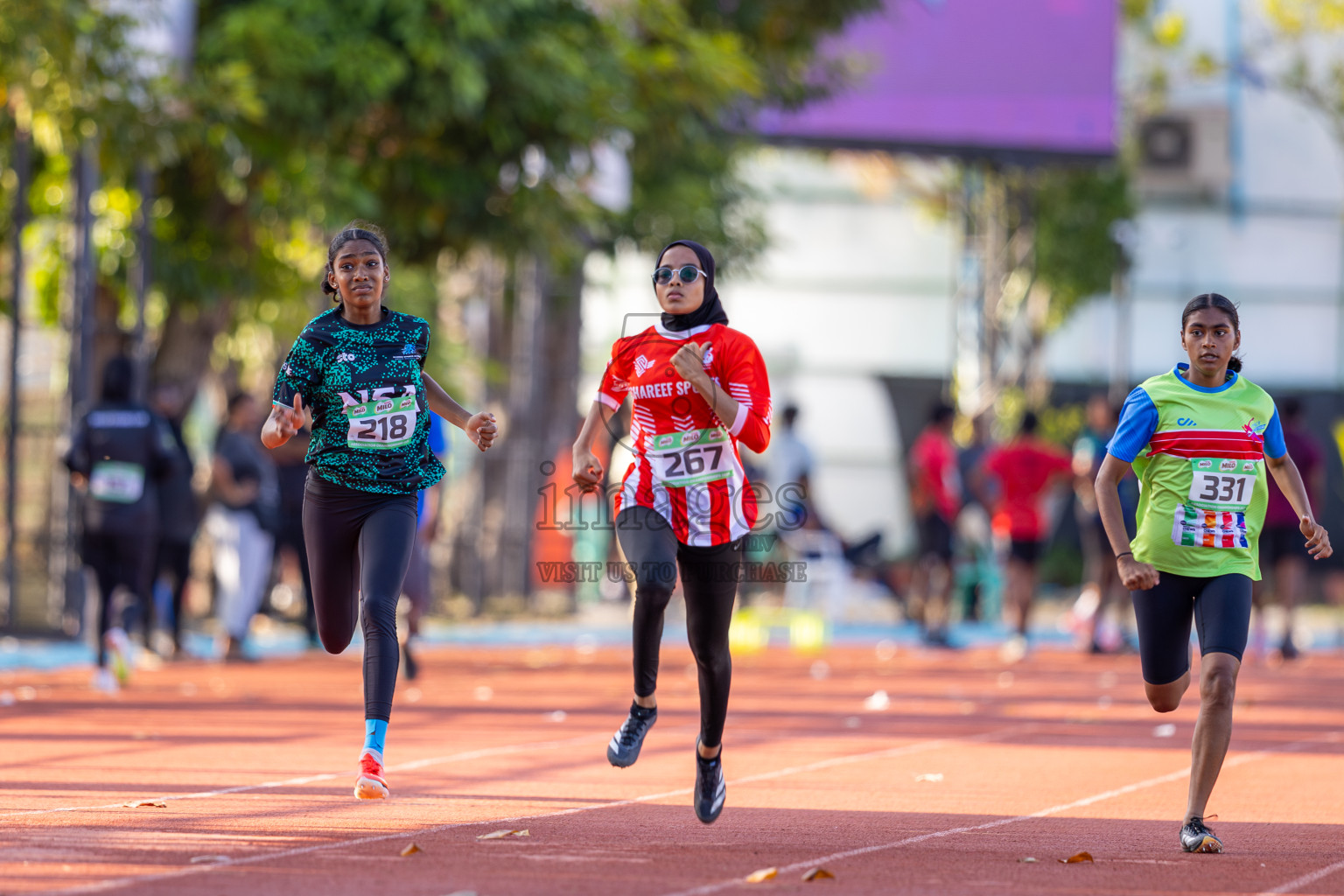 Day 1 of 12th Milo Association Championships was held in Ekuveni Track at Male', Maldives on Thursday, 24th April 2025. Photos: Ismail Thoriq / images.mv