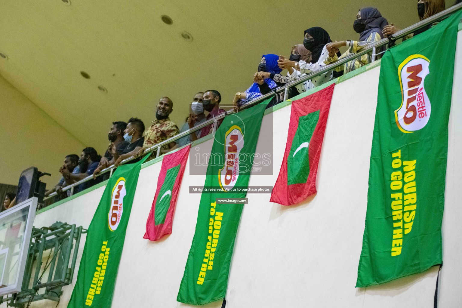 Kulhudhuffushi Youth & R.C vs Club Green Streets in the Finals of Milo National Netball Tournament 2021 (Women's) held on 5th December 2021 in Male', Maldives Photos: Ismail Thoriq / images.mv