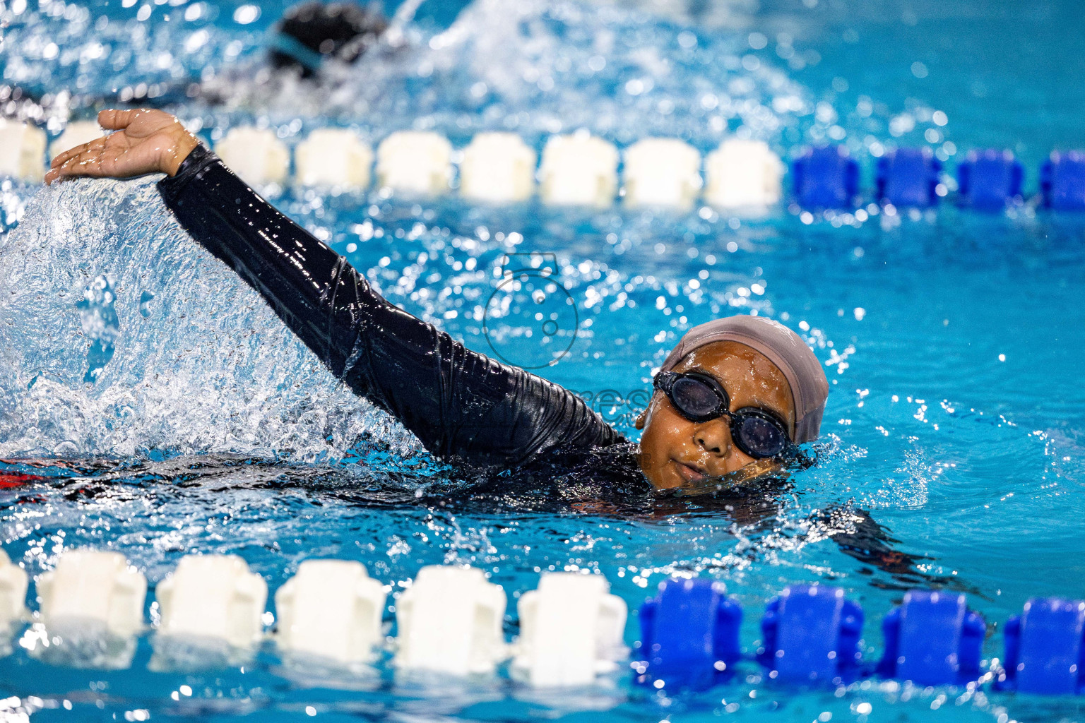 Day 4 of BML 5th National Swimming Kids Festival 2024 held in Hulhumale', Maldives on Thursday, 21st November 2024. Photos: Nausham Waheed / images.mv