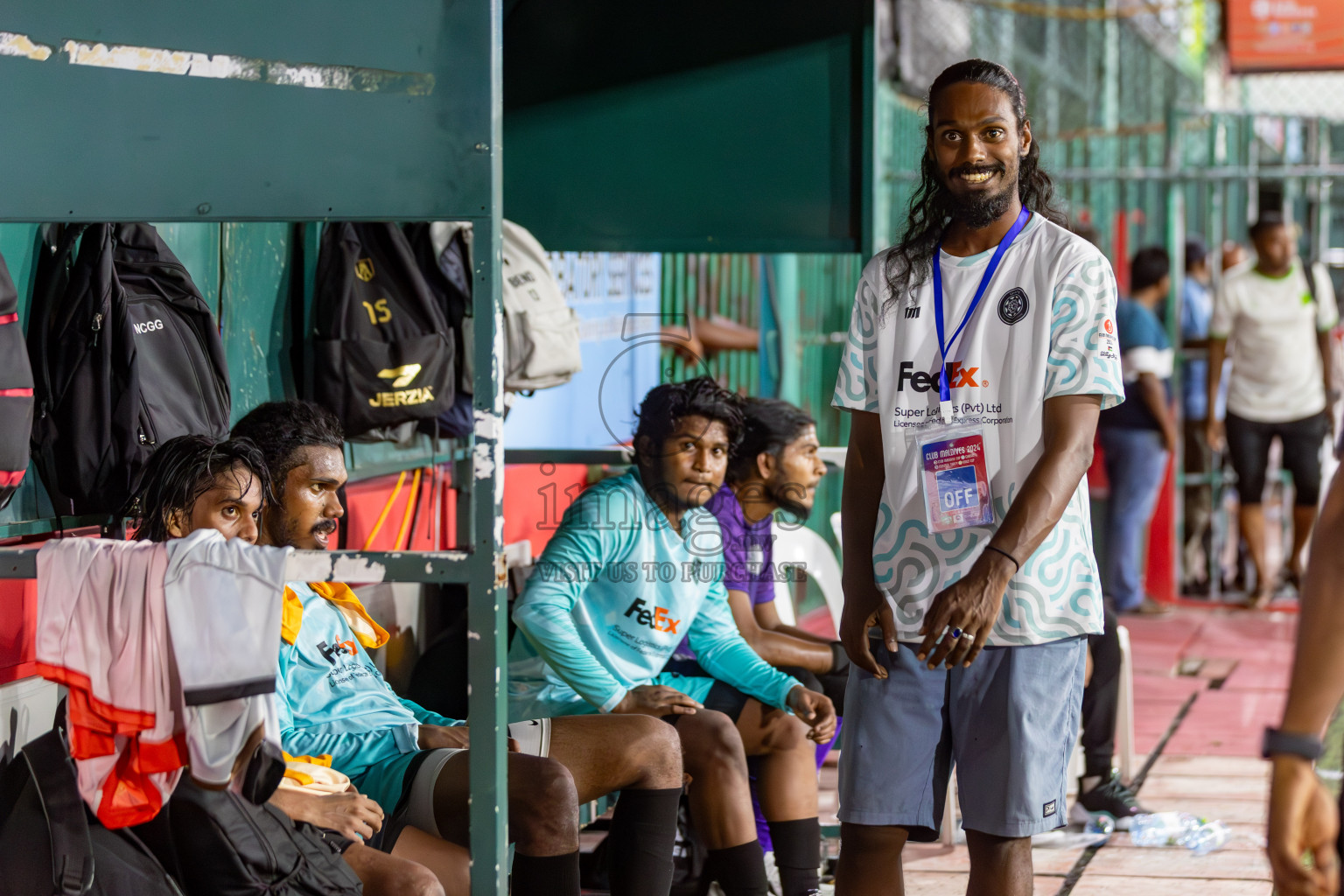 TEAM FSM vs CLUB TTS in Club Maldives Cup 2024 held in Rehendi Futsal Ground, Hulhumale', Maldives on Tuesday, 1st October 2024. Photos: Hassan Simah / images.mv