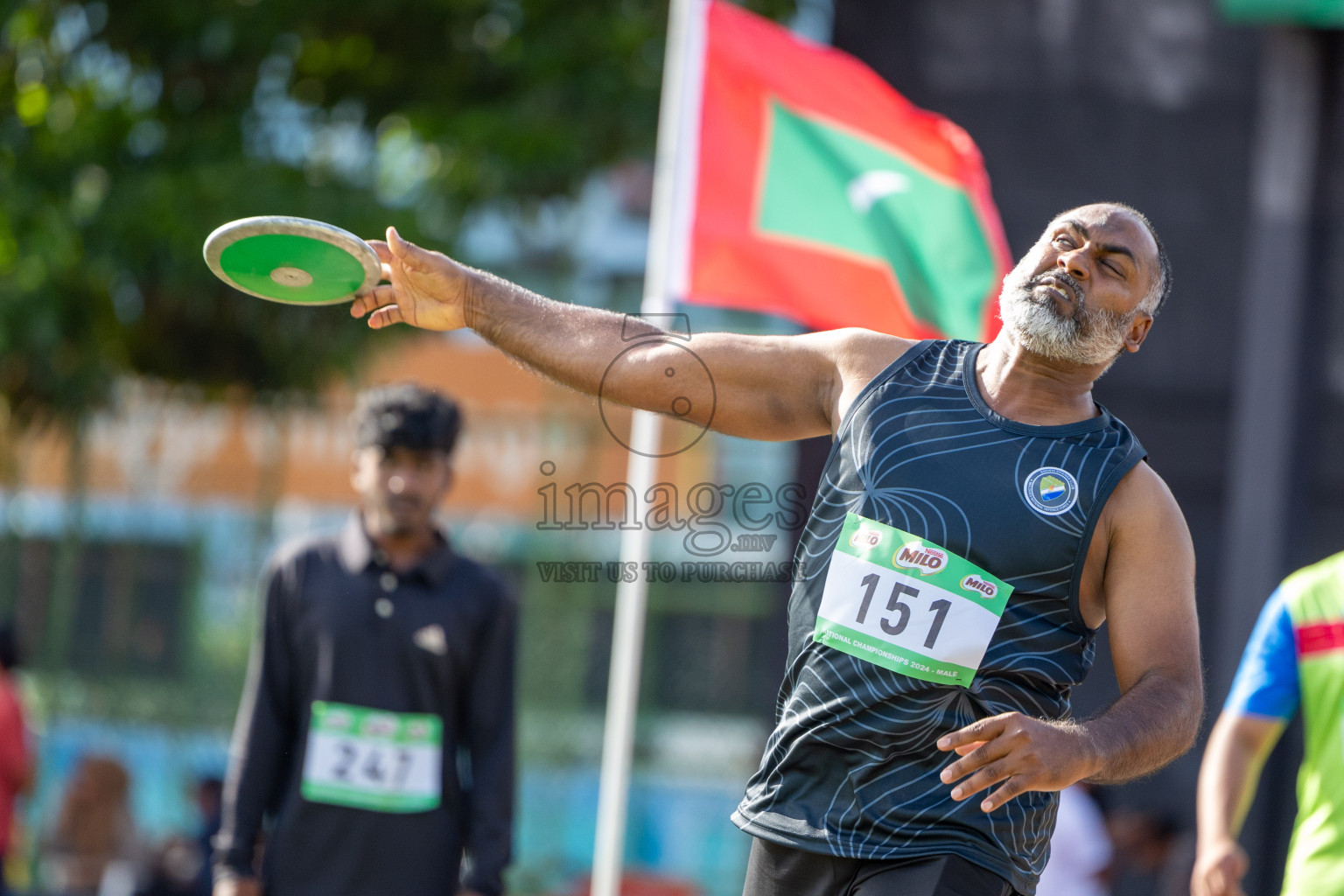 Day 2 of 33rd National Athletics Championship was held in Ekuveni Track at Male', Maldives on Friday, 6th September 2024.
Photos: Ismail Thoriq  / images.mv