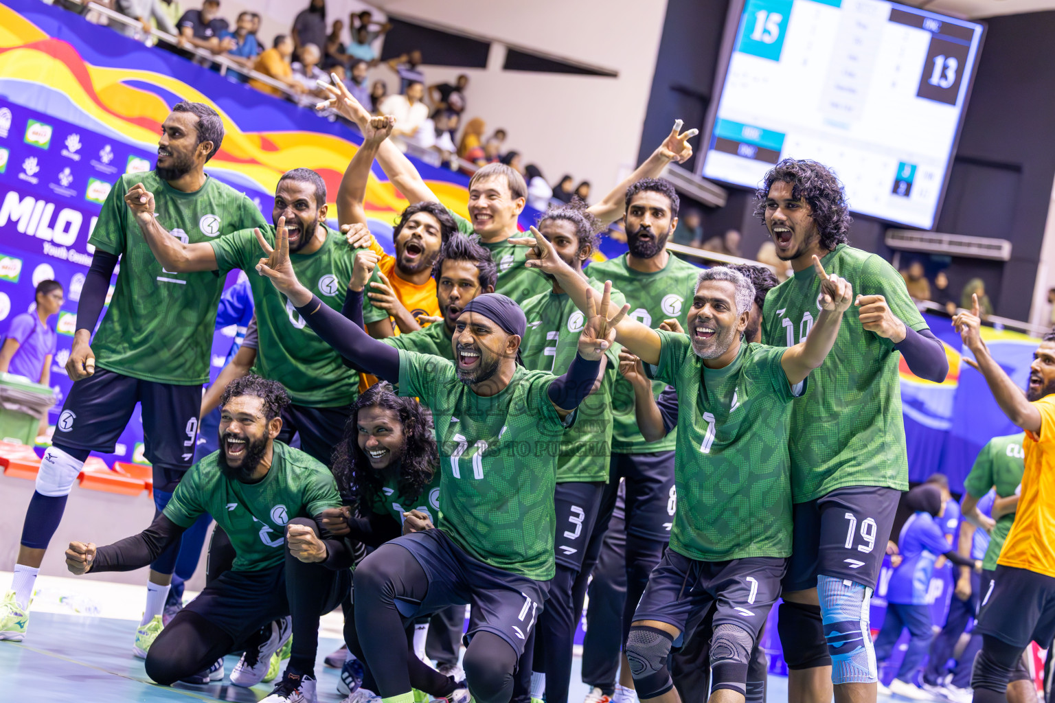 Final of MILO VAM Cup 2024 (Men's Division) was held in Social Center Indoor Hall on Monday, 4th November 2024. 
Photos: Ismail Thoriq / images.mv